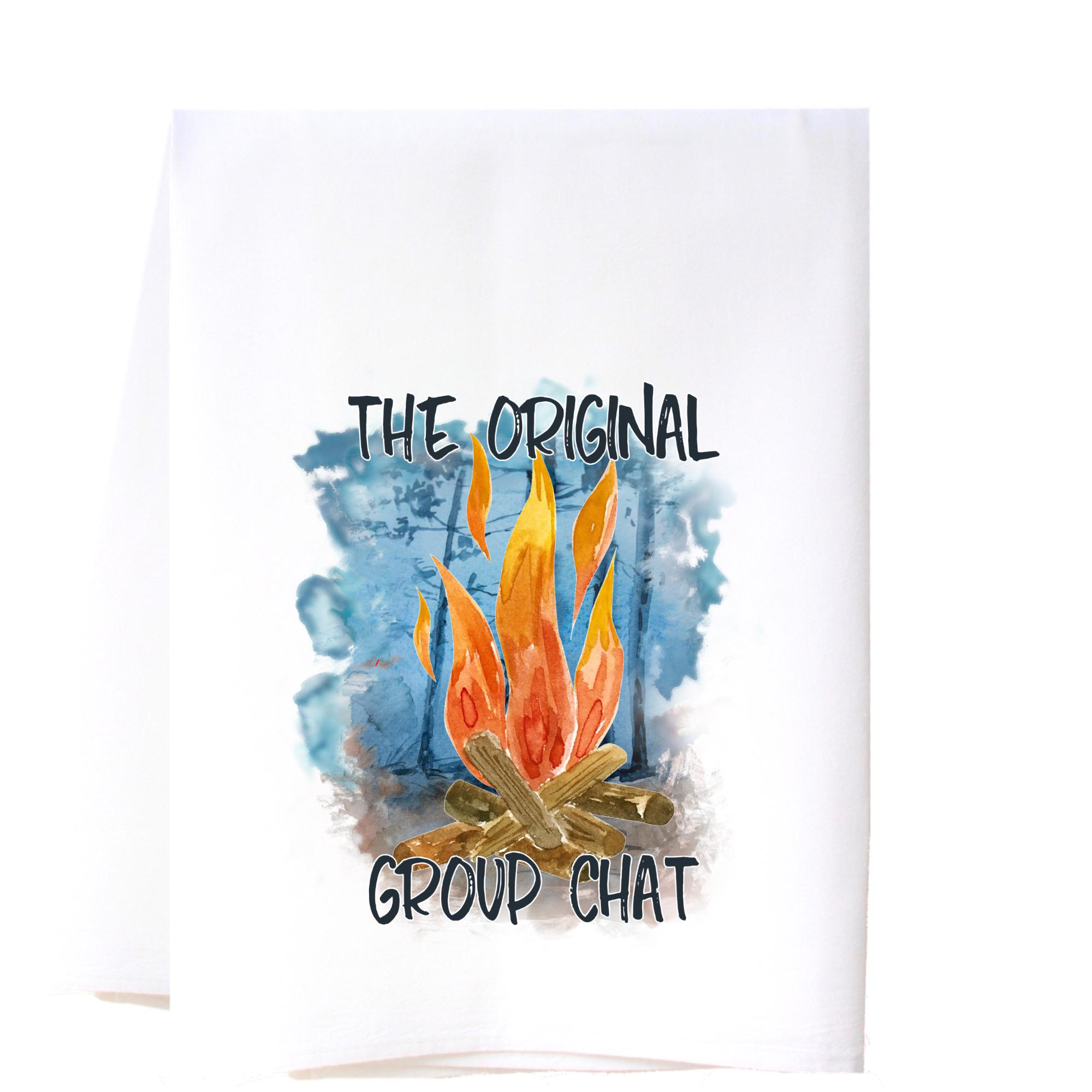 Group Chat Flour Sack Towel Kitchen Towel/Dishcloth - Southern Sisters