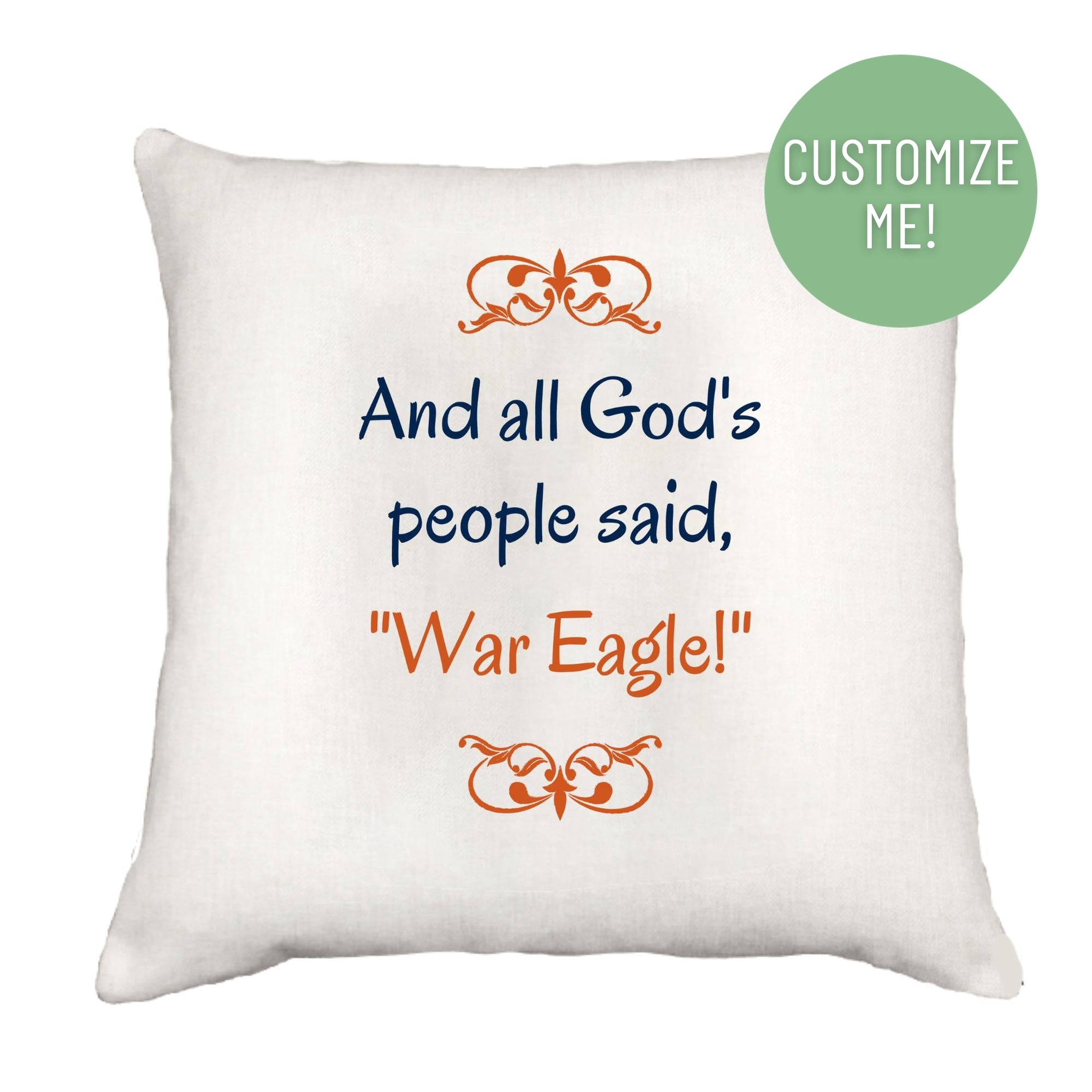 All God's People Down Pillow
