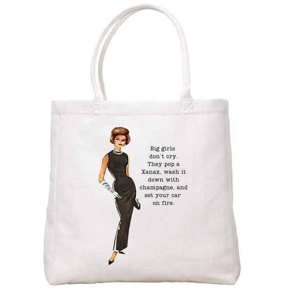 Real Housewives Diva With Wine Tote Bag - Cora & Pate