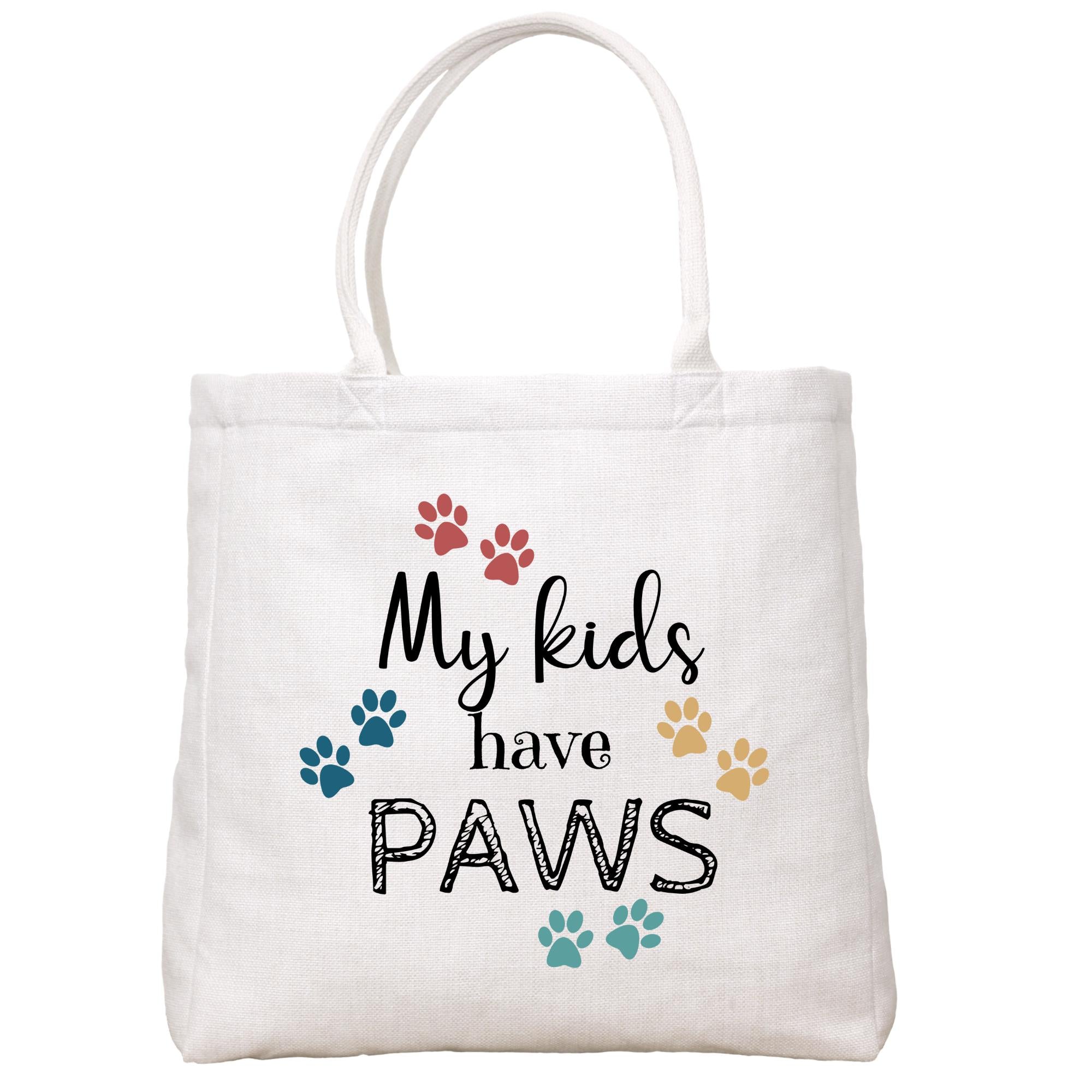 My Kids Have Paws Tote Bag Tote Bag - Southern Sisters
