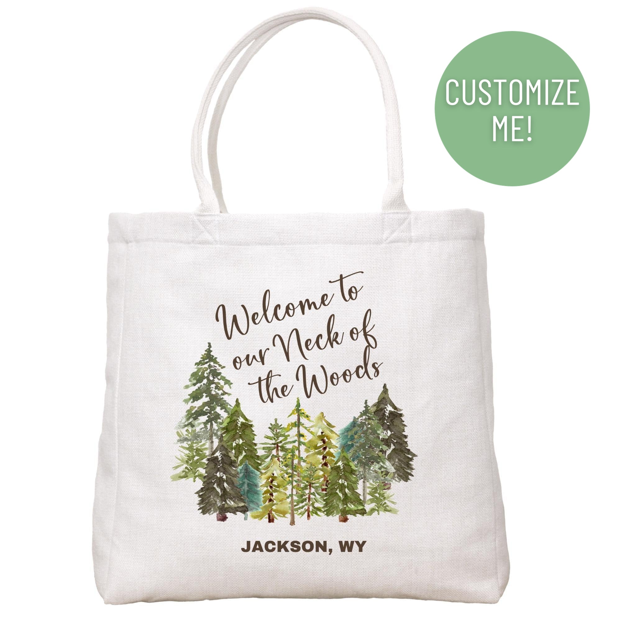 Neck of the Woods Tote Bag