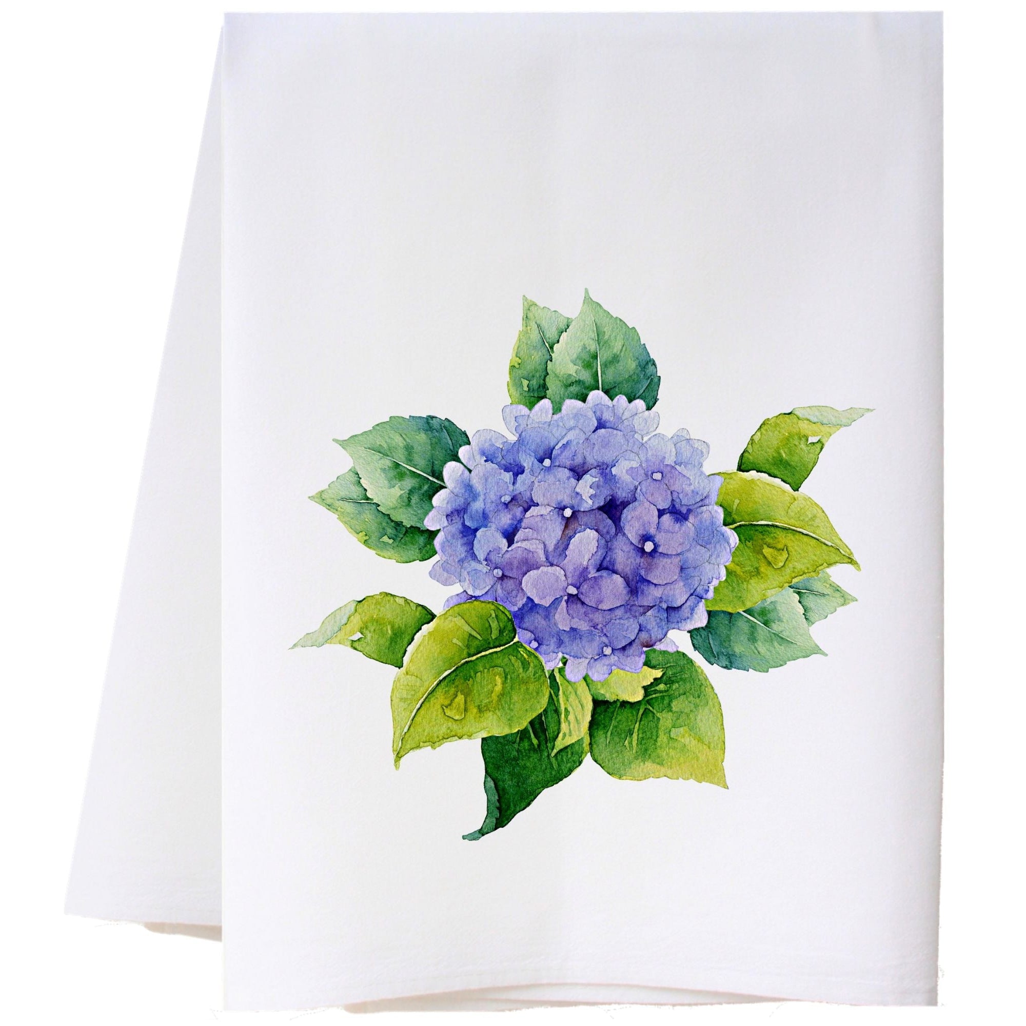 Hydrangea Flour Sack Towel