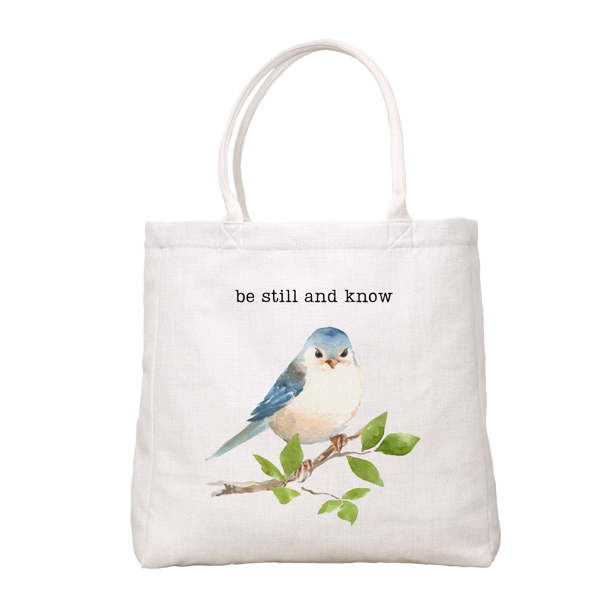 Be Still And Know Bird Tote Bag