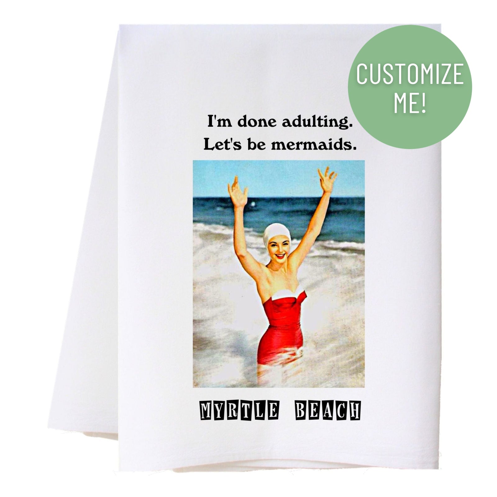 Mermaids Kitchen Towel