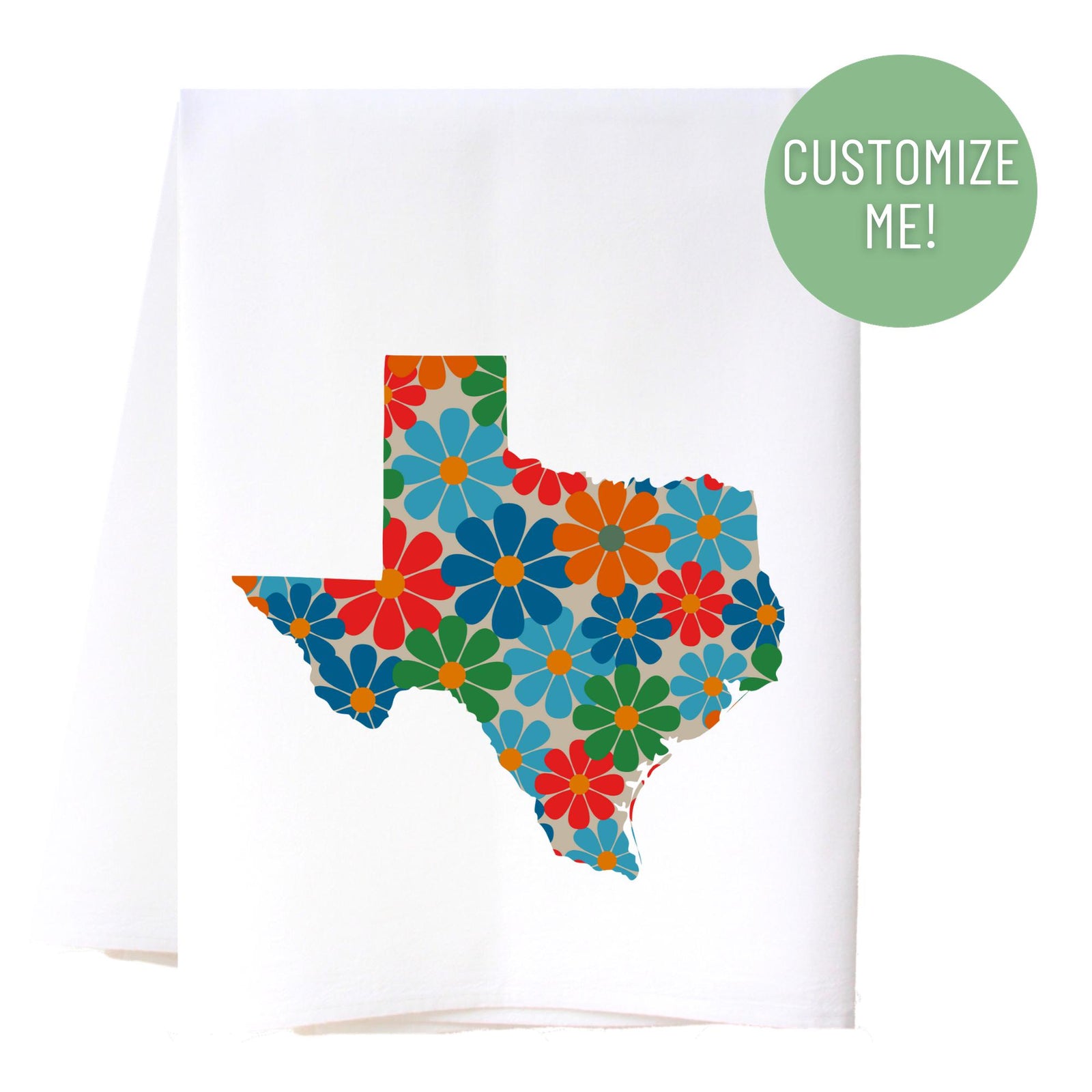 Flower State Power Kitchen Towel Kitchen Towels - Southern Sisters