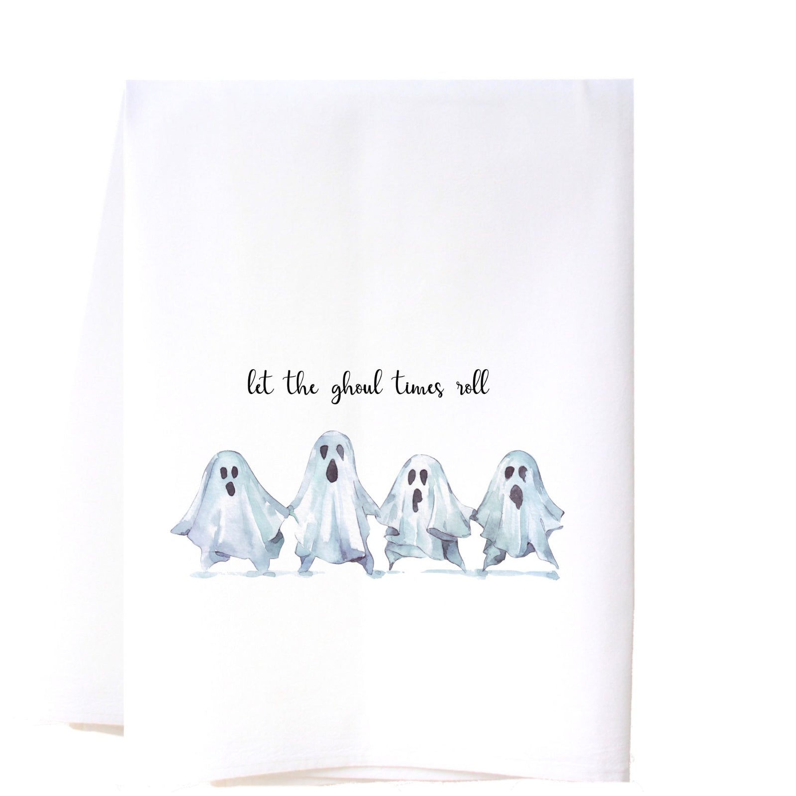 Let The Ghoul Times Roll Kitchen Towel