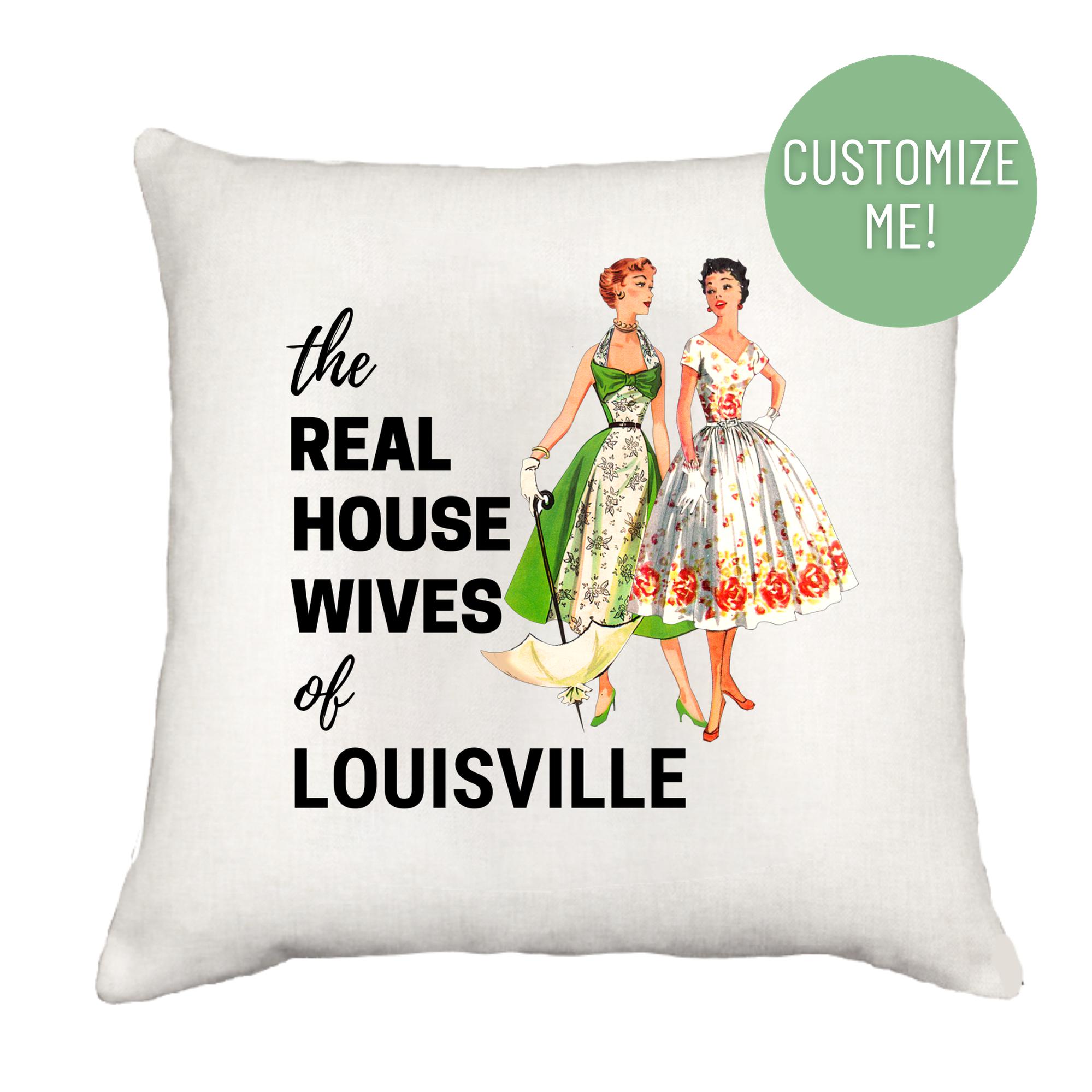 Real Housewives Girlfriends Down Pillow