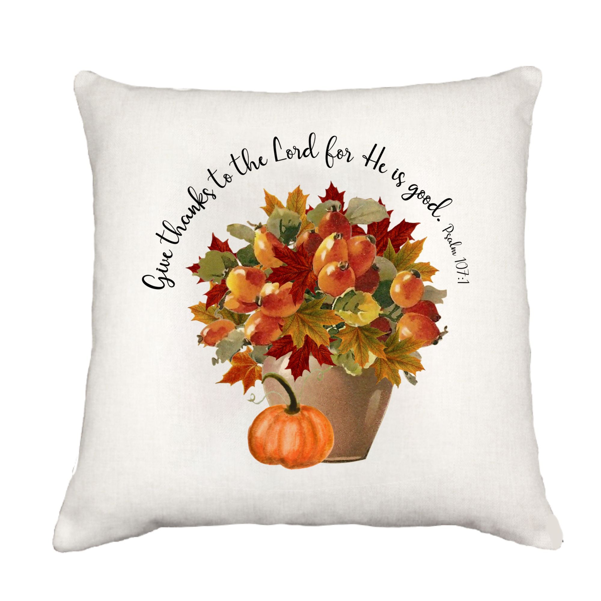 Thanksgiving Bouquet Down Pillow