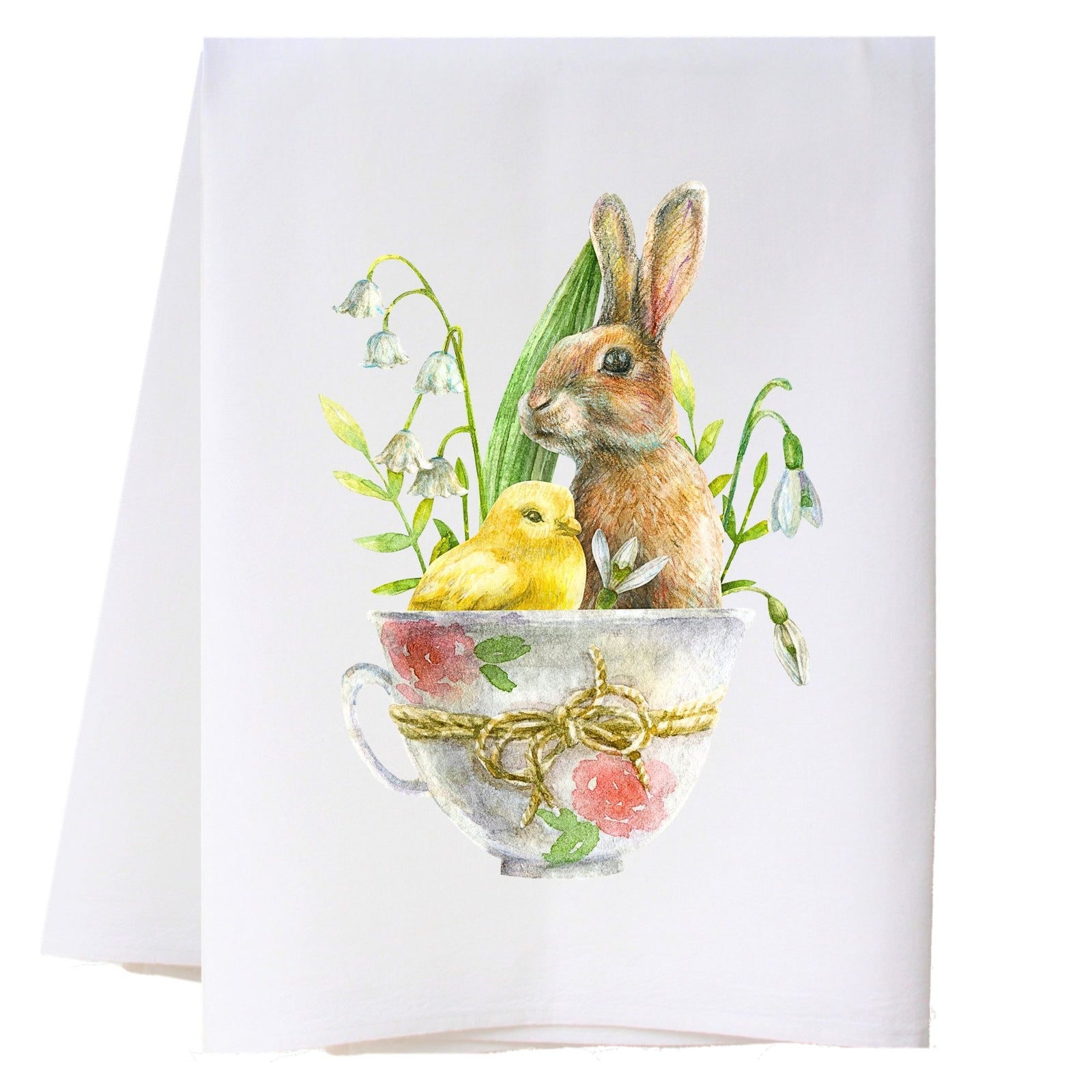 Bunny And Chick Kitchen Towel Kitchen Towels - Southern Sisters