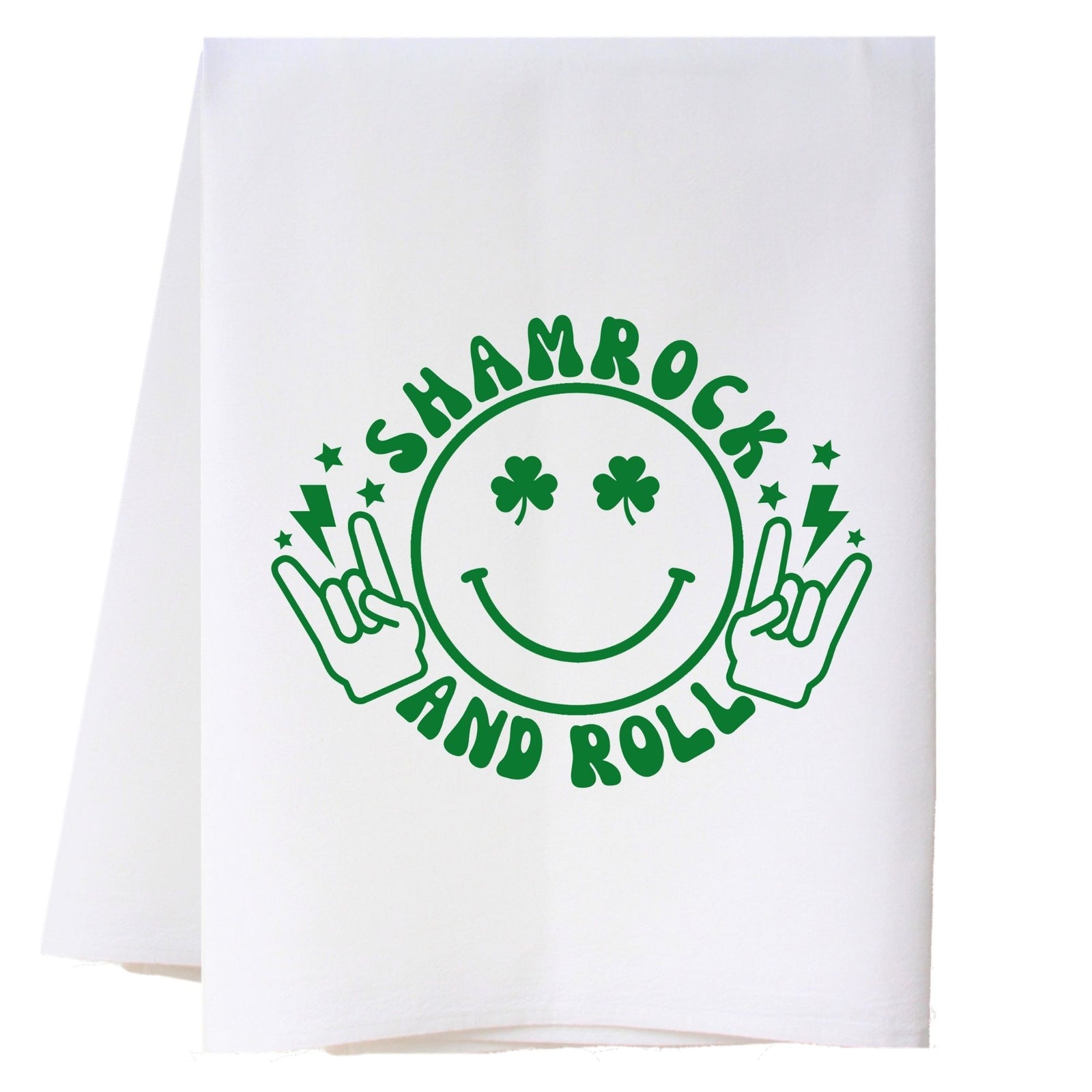 Shamrock And Roll Kitchen Towel Kitchen Towels - Southern Sisters