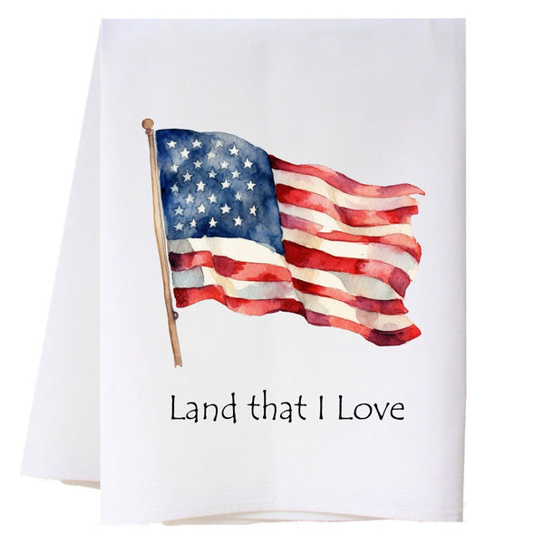 American Flag Kitchen Towel