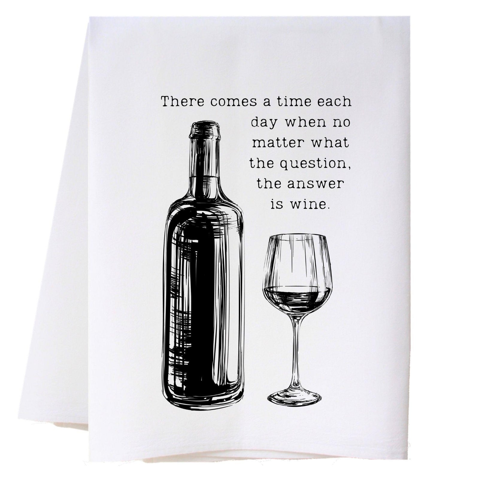 Answer is Wine Kitchen Towel Kitchen Towels - Southern Sisters