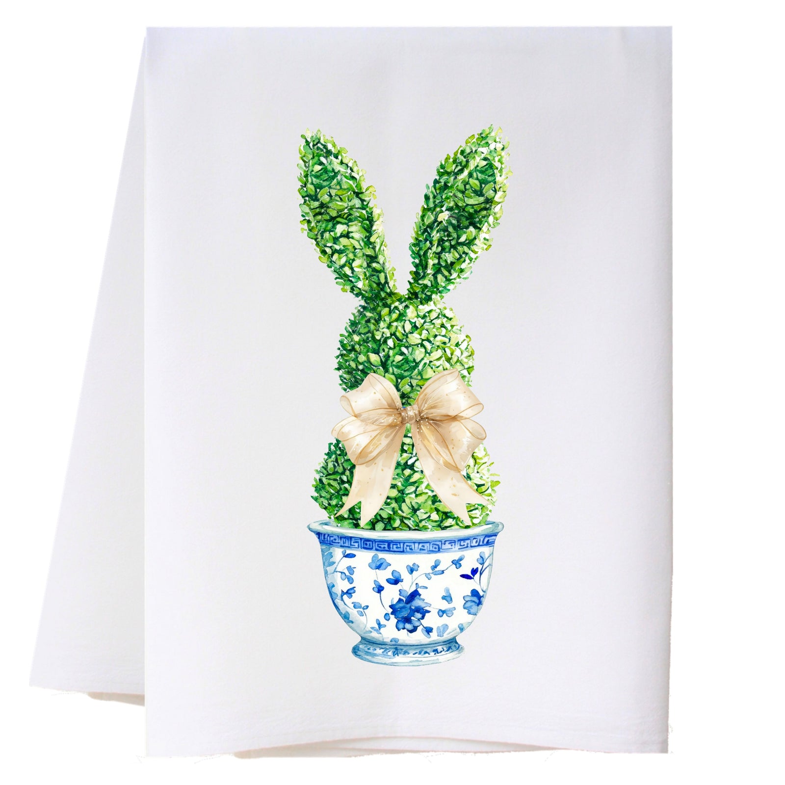 Bunny in Vase Kitchen Towel Kitchen Towels - Southern Sisters