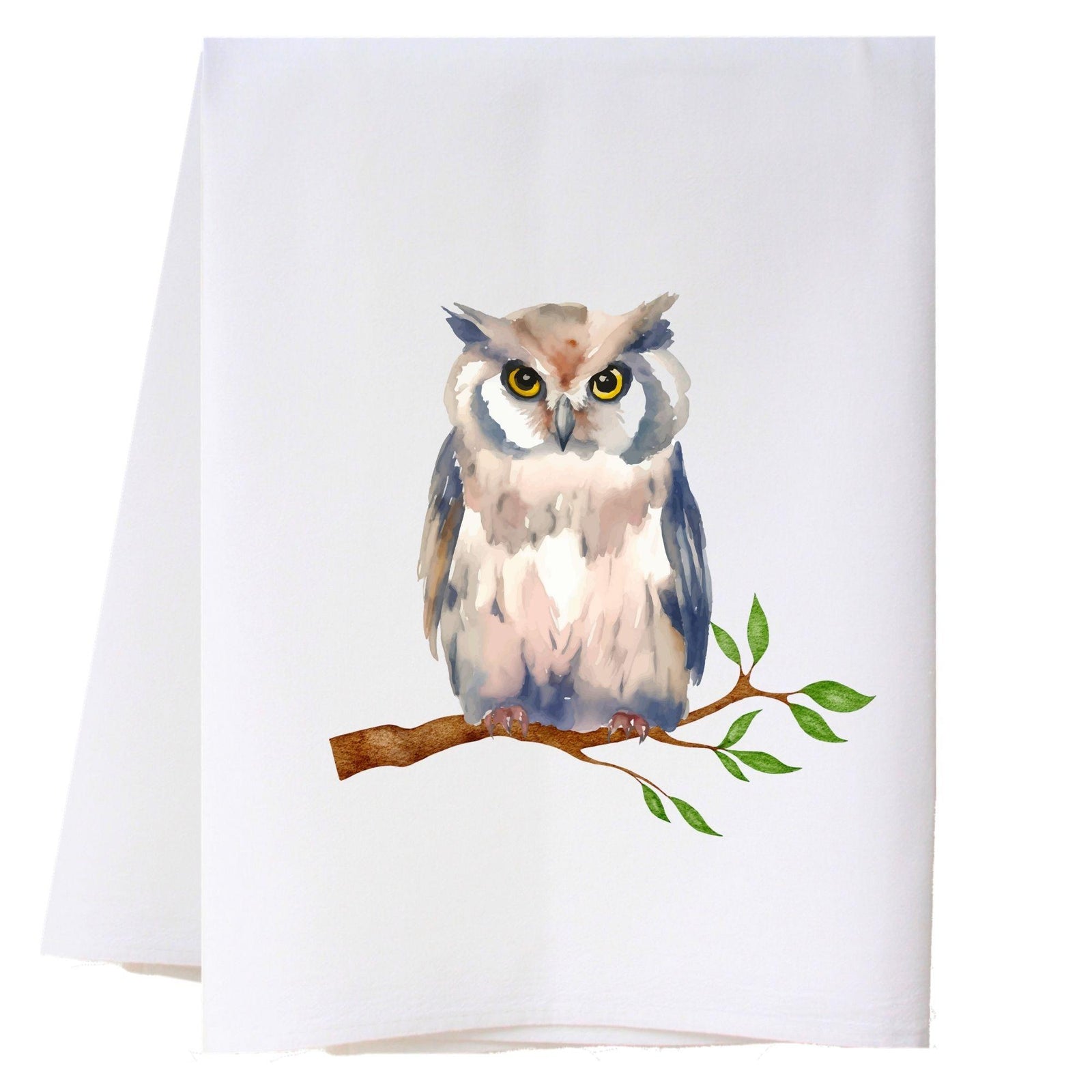 Barn Owl Kitchen Towel
