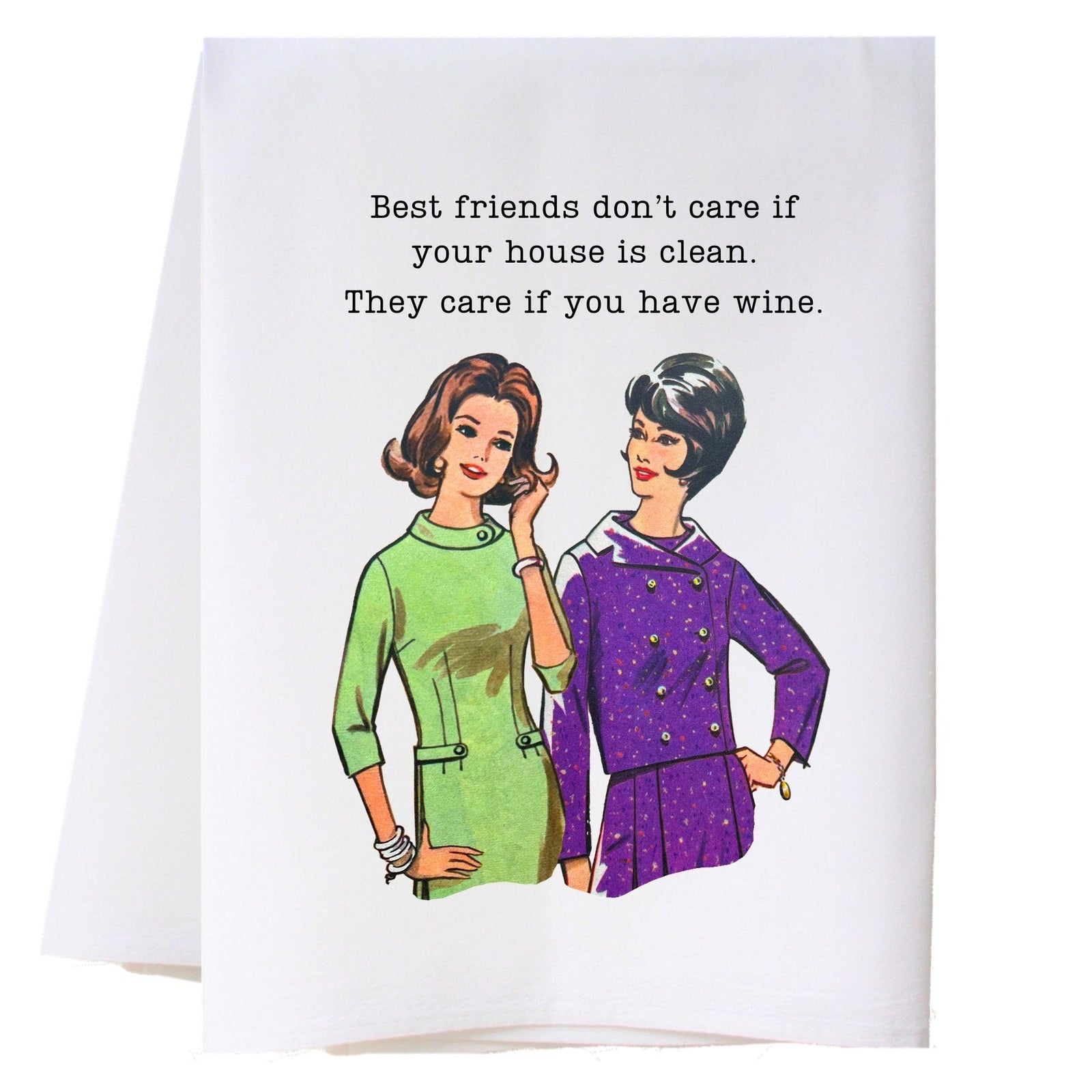 Best Friends Kitchen Towel