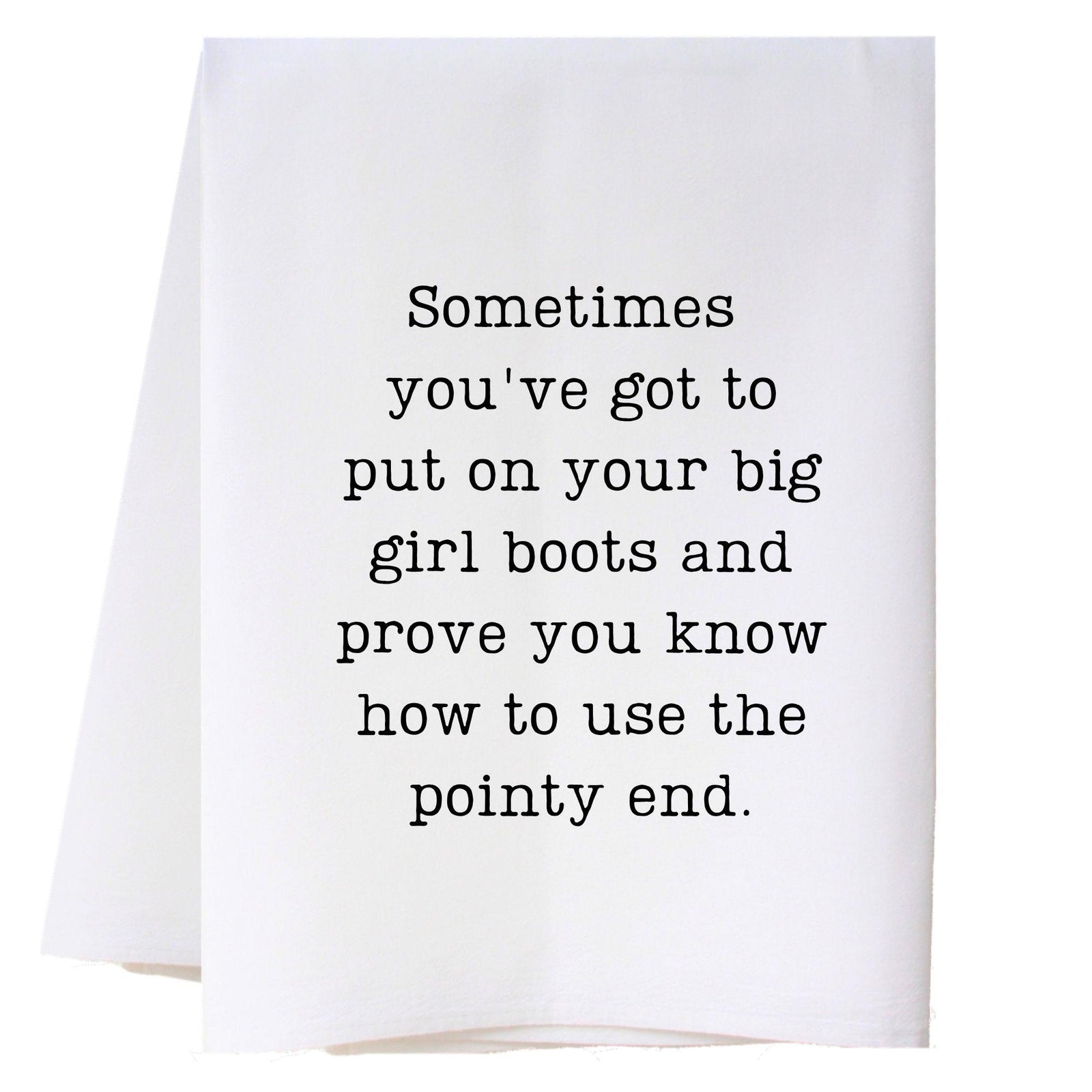 Big Girl Boots Kitchen Towel