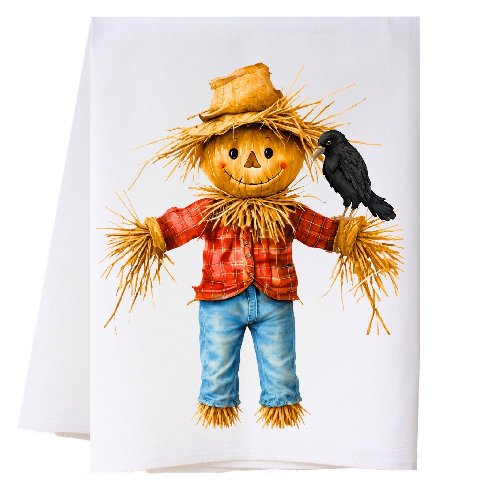 Big Scarecrow Kitchen Towel
