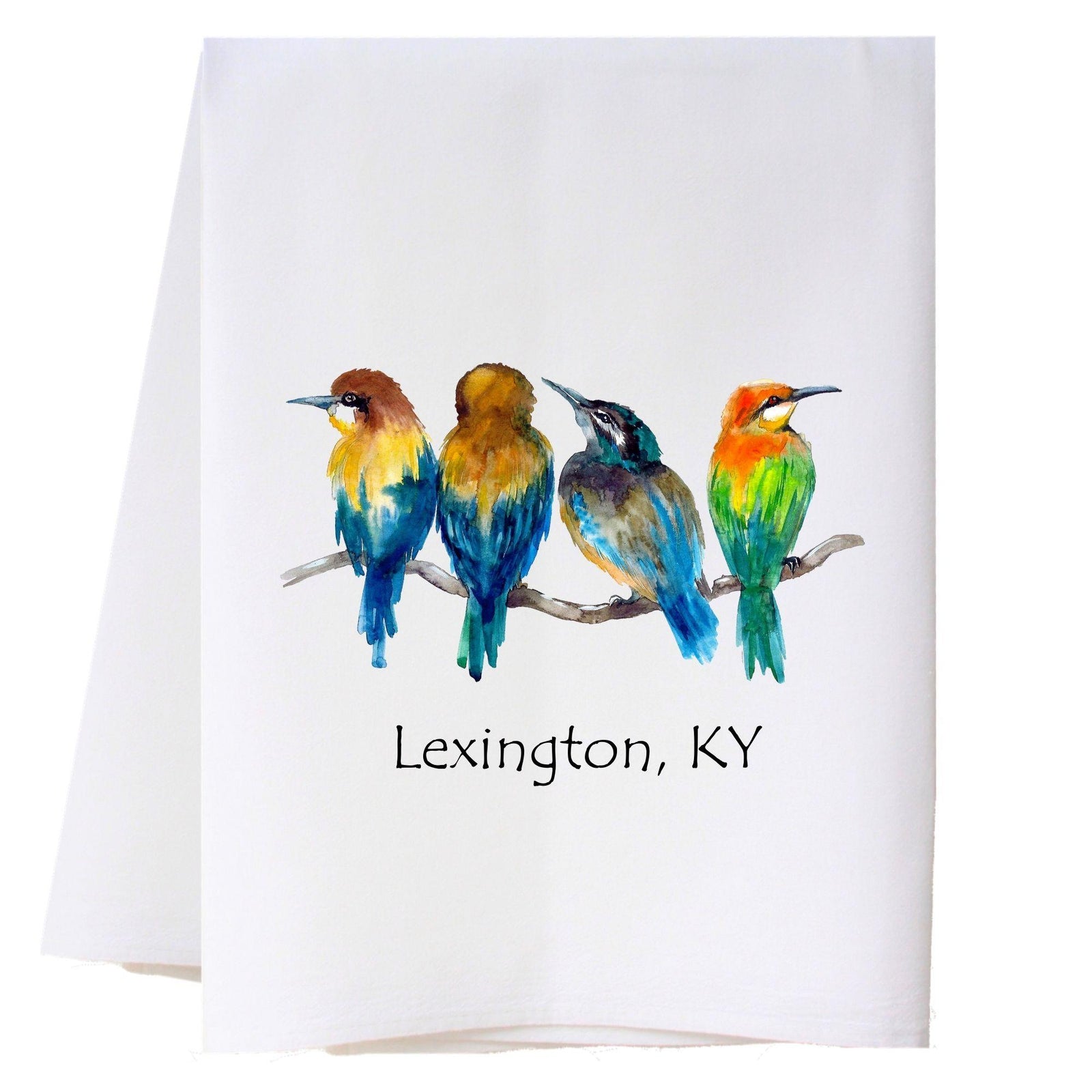 Bird Quartet Kitchen Towel