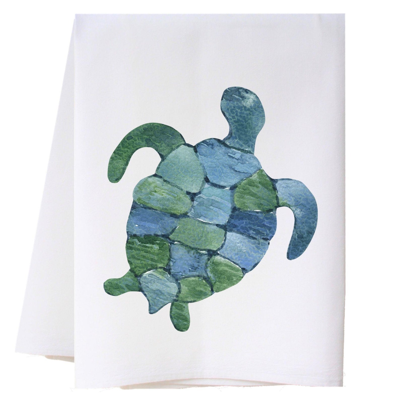 Blue Green Turtle Kitchen Towel Kitchen Towels - Southern Sisters