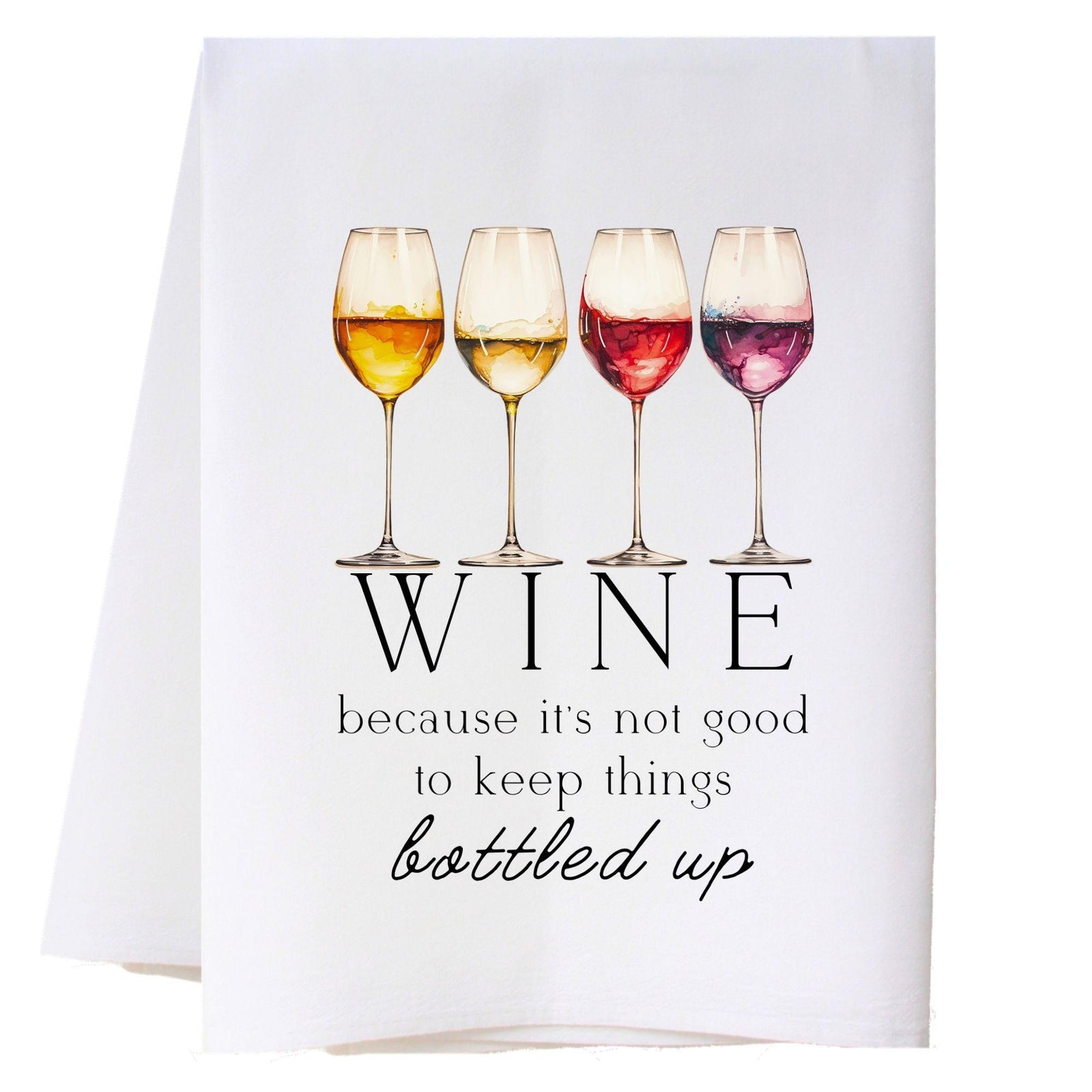 Bottled Up Kitchen Towel Kitchen Towels - Southern Sisters