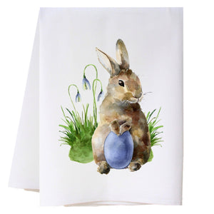 Bunny With Egg Kitchen Towel Kitchen Towels - Southern Sisters