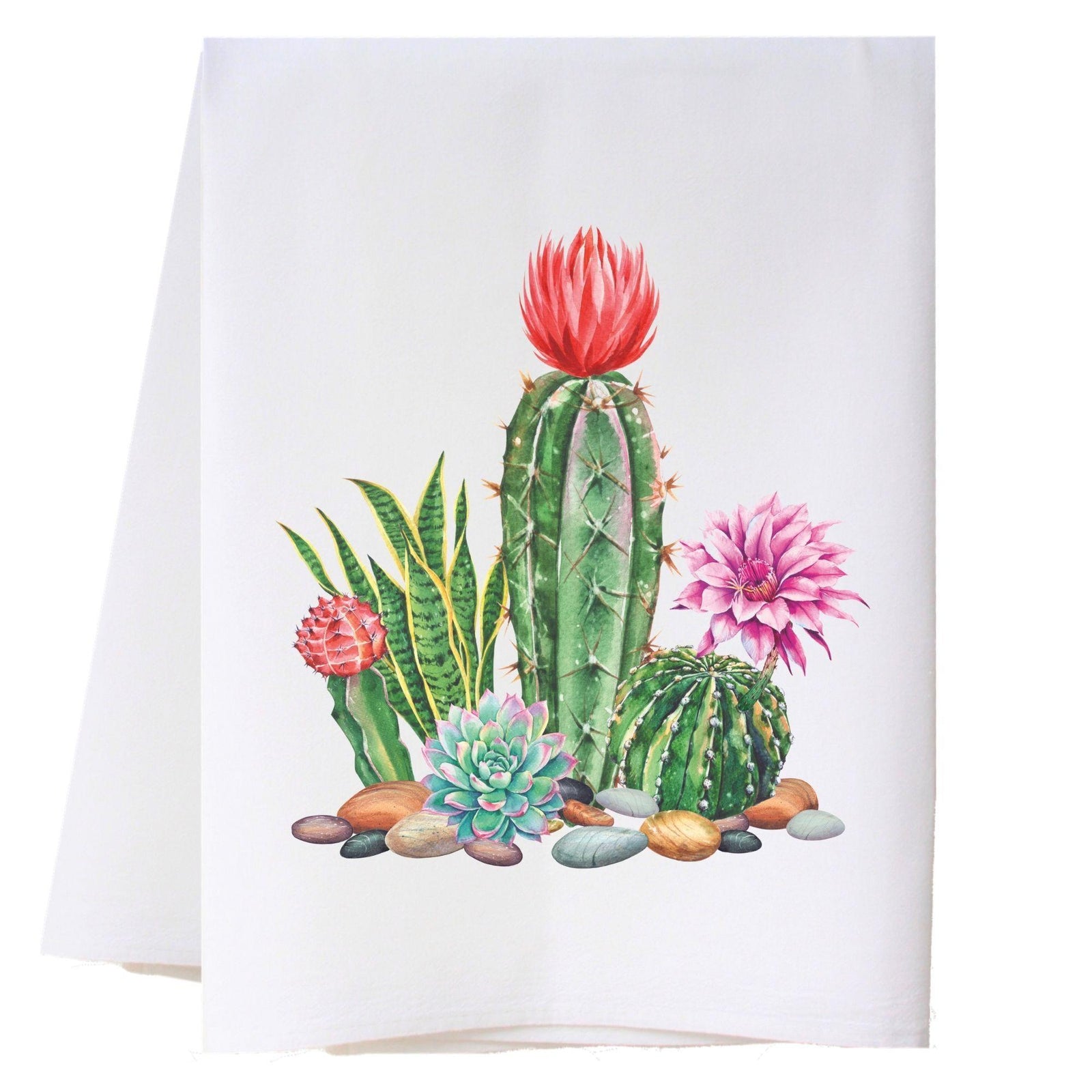 Cactus 3 Kitchen Towel Kitchen Towels - Southern Sisters