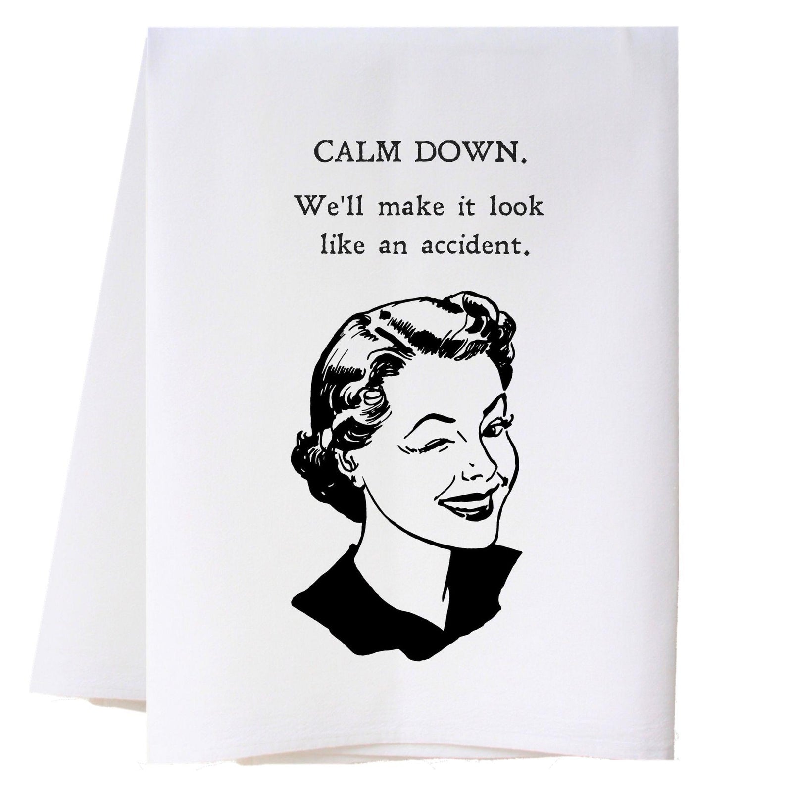 Calm Down Kitchen Towel Kitchen Towels - Southern Sisters