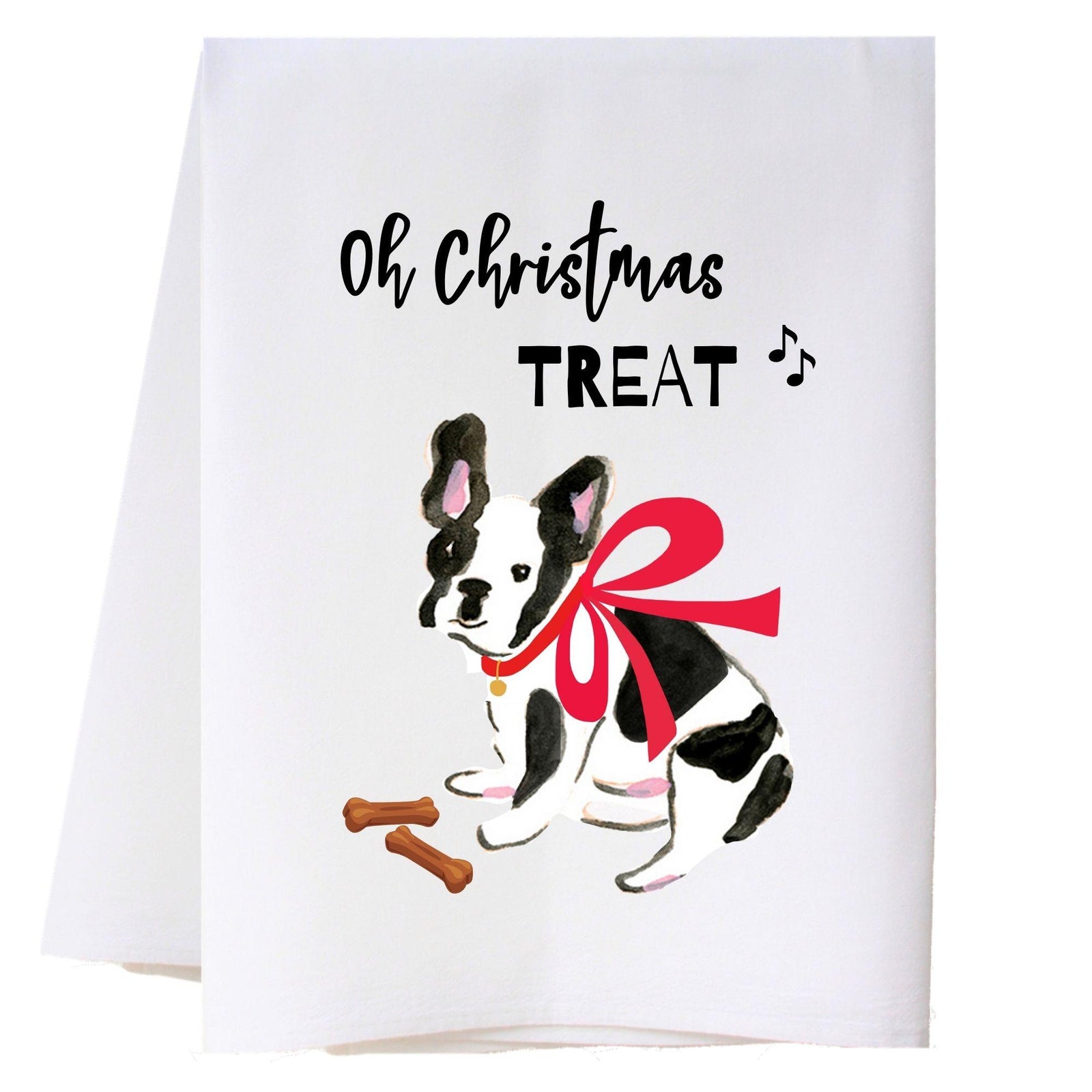 Christmas Dog 5 Kitchen Towel