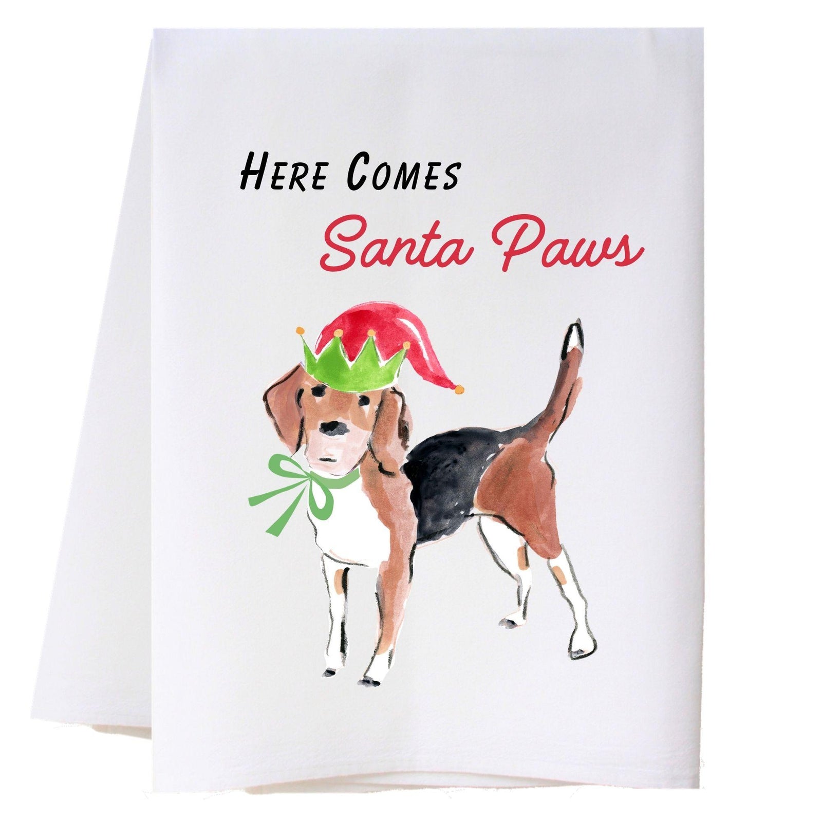 Christmas Dog 6 Kitchen Towel
