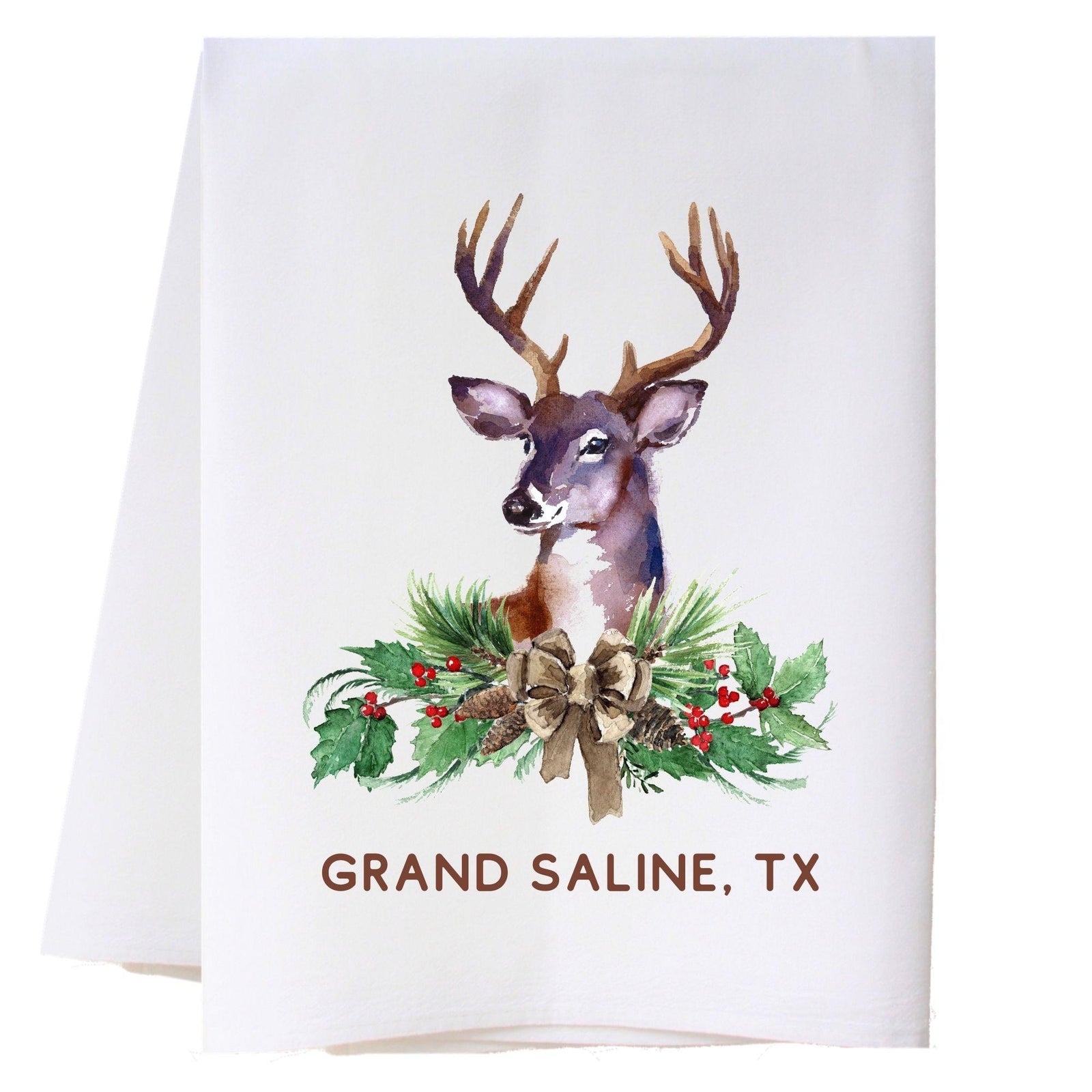 Christmas Stag Kitchen Towel Kitchen Towels - Southern Sisters