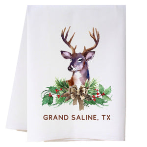 Christmas Stag Kitchen Towel Kitchen Towels - Southern Sisters