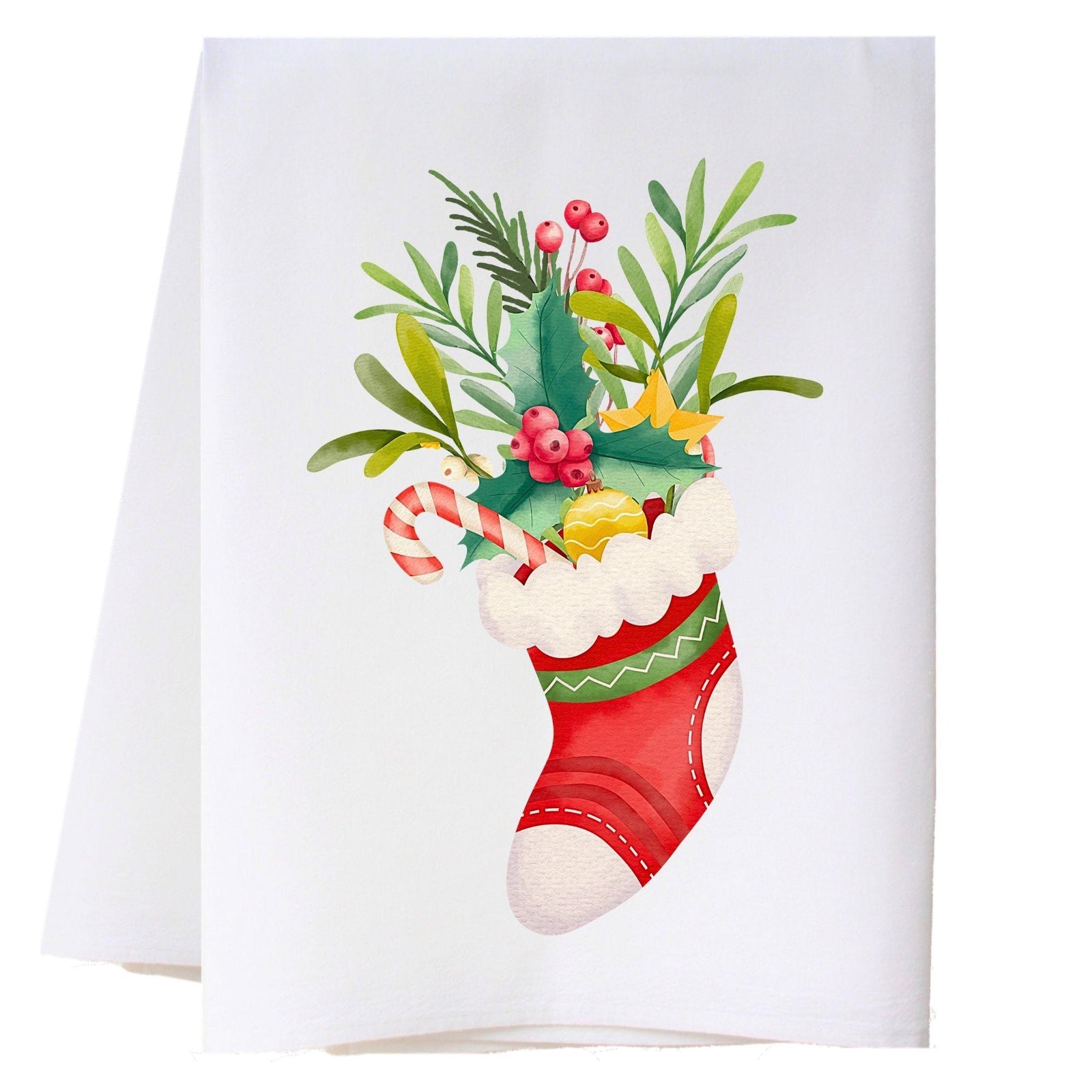 Christmas Stocking Kitchen Towel