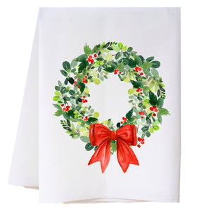 Christmas Wreath Kitchen Towel Kitchen Towels - Southern Sisters