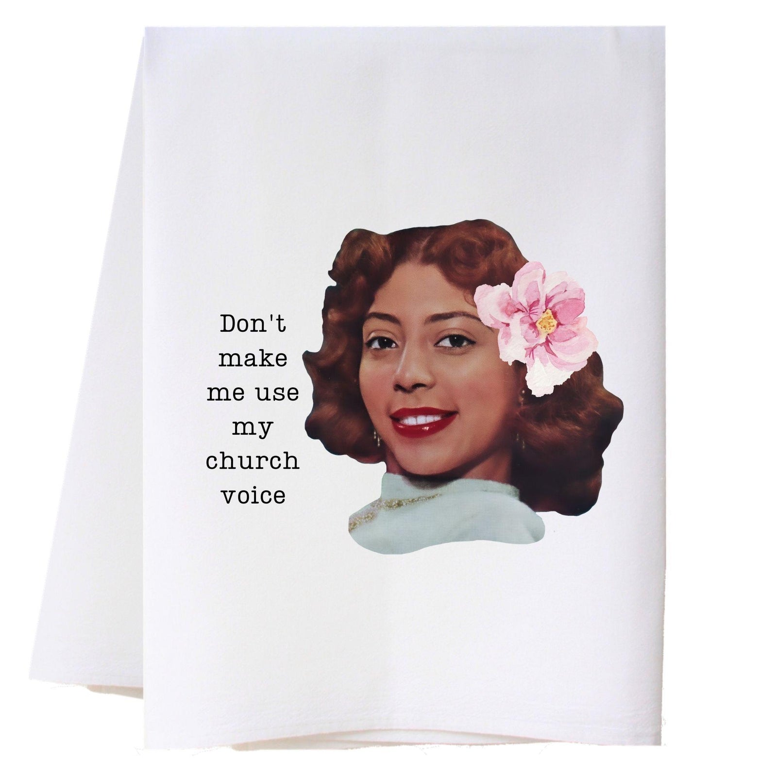 Church Voice - African American Kitchen Towel