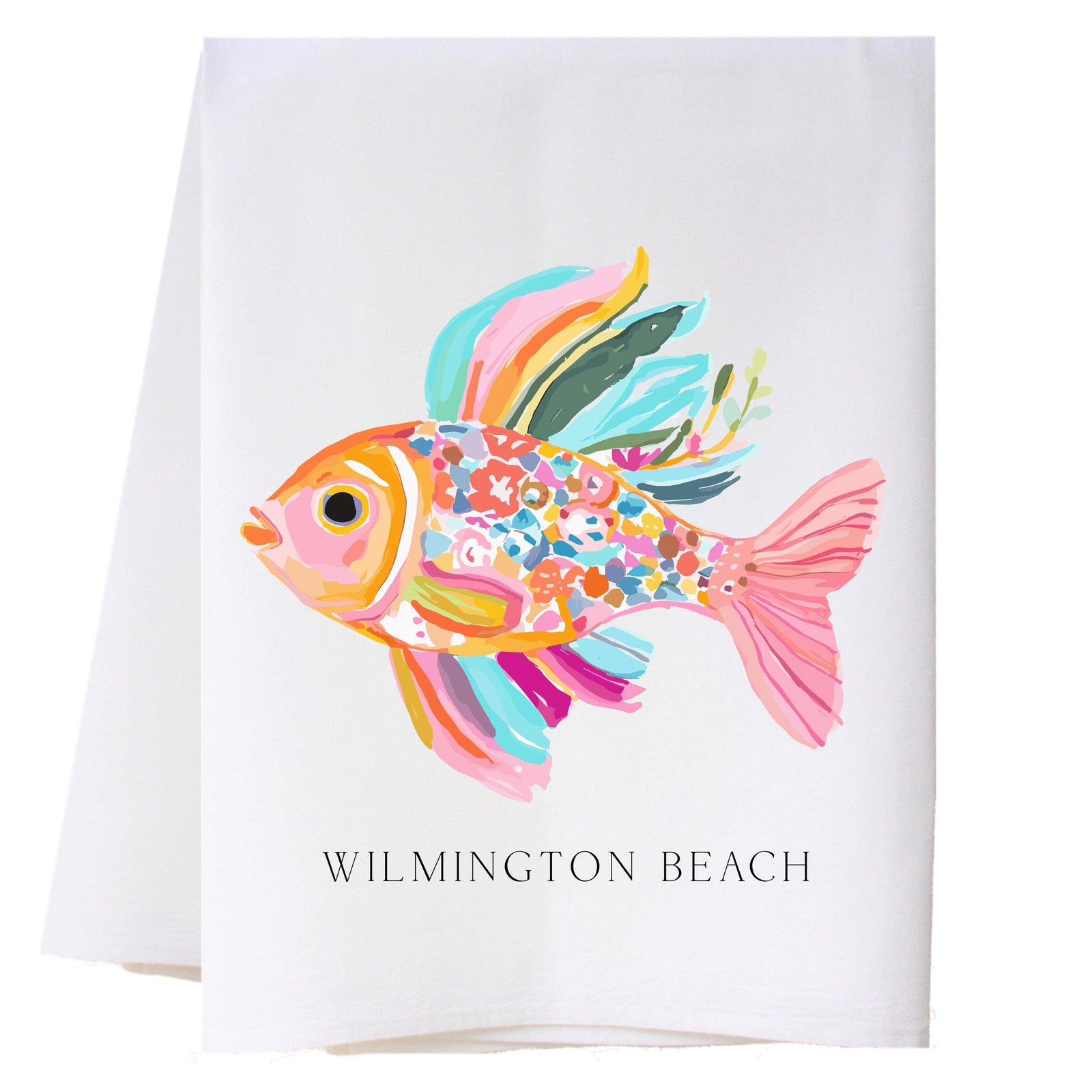 Colorful Fish Kitchen Towel