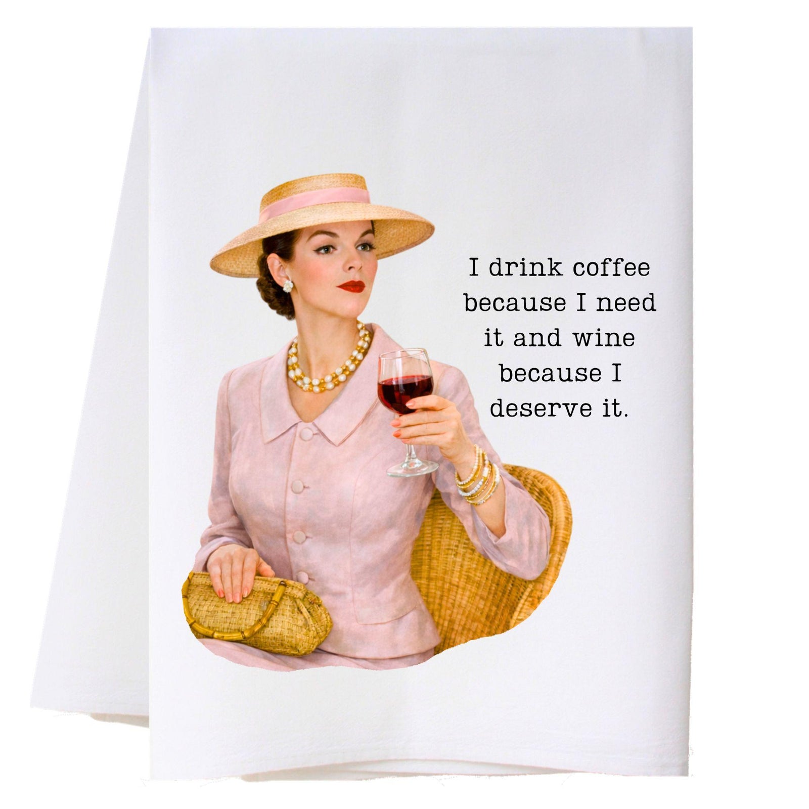 Deserve It Kitchen Towel