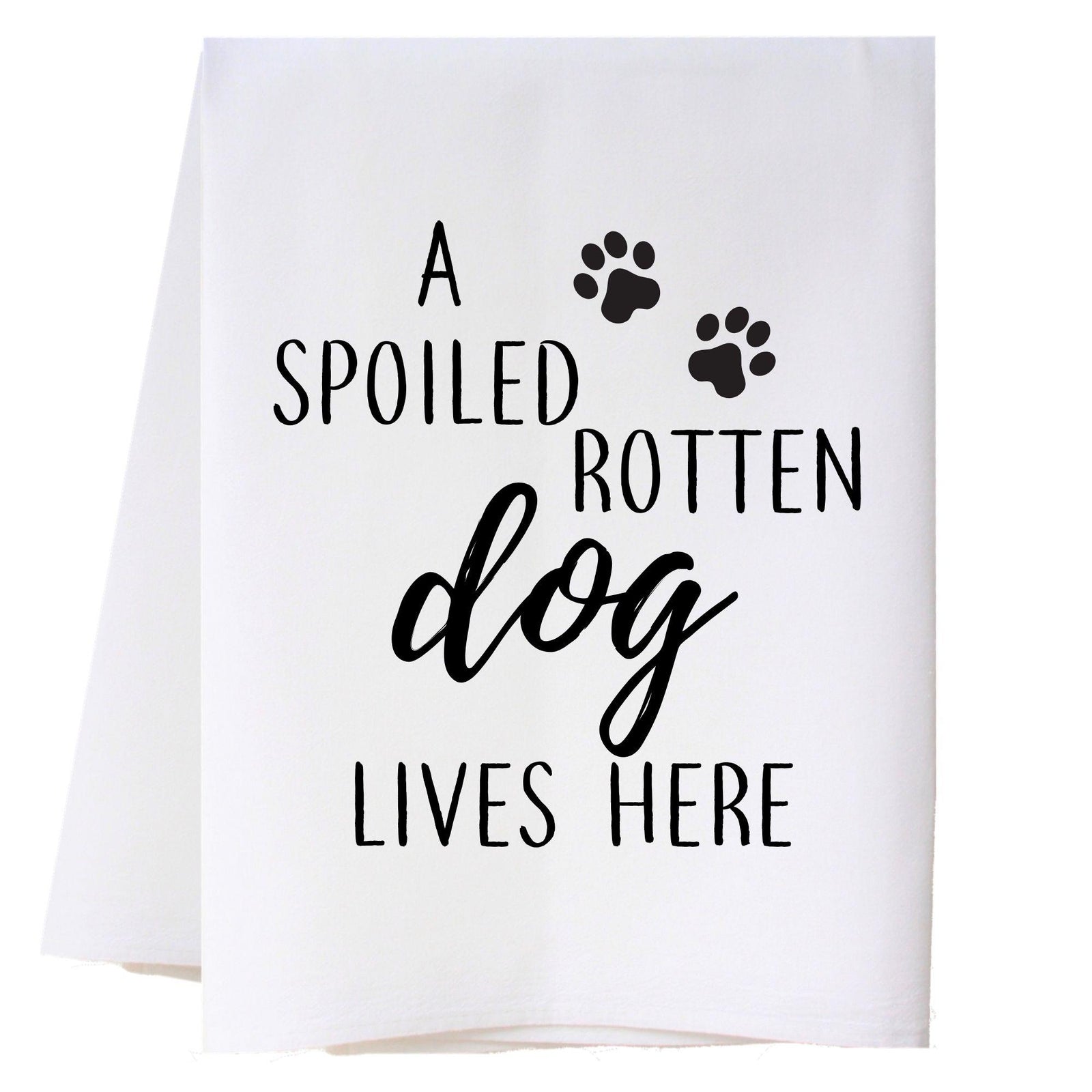 Dog Lives Here Kitchen Towel Kitchen Towels - Southern Sisters