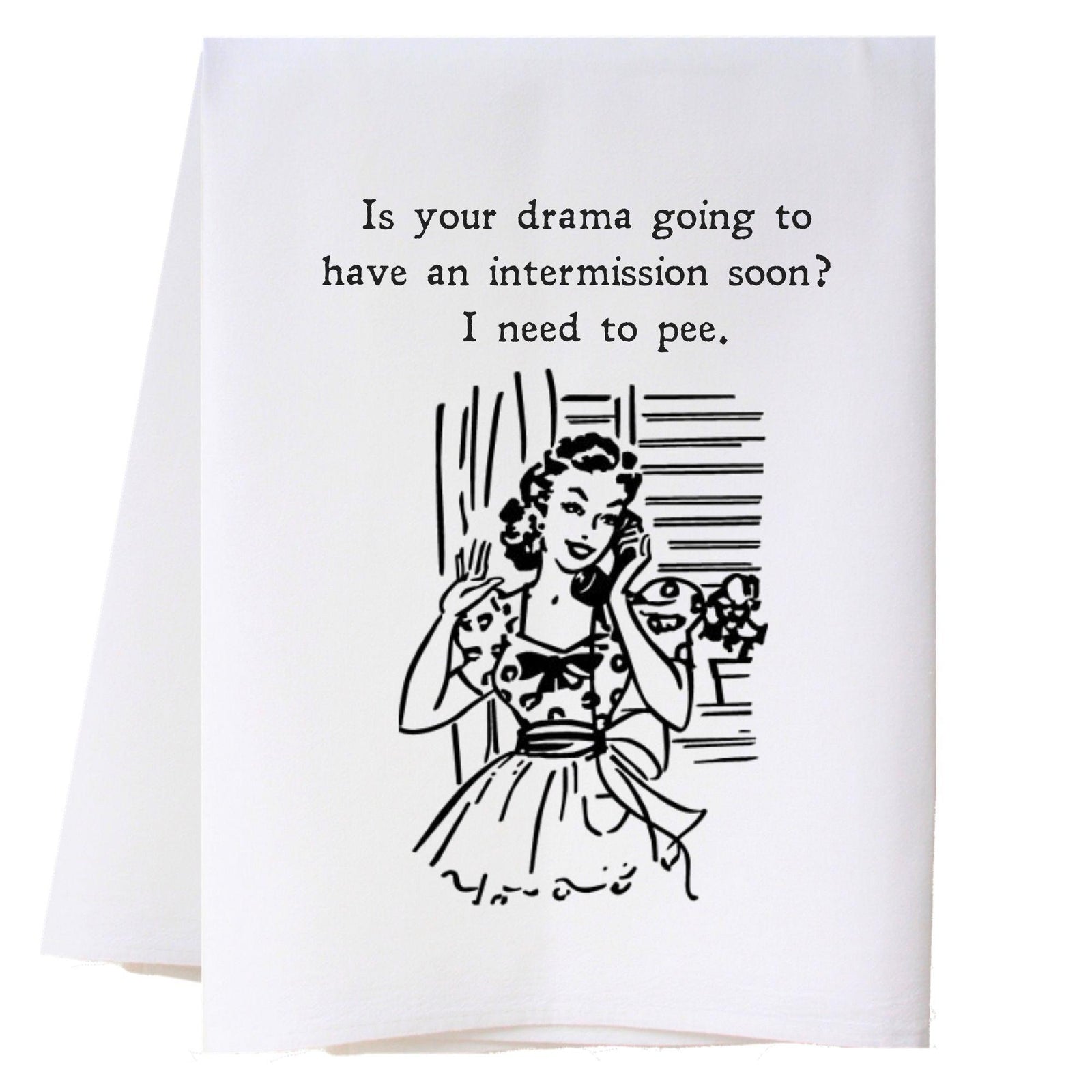 Drama Intermission Kitchen Towel Kitchen Towels - Southern Sisters