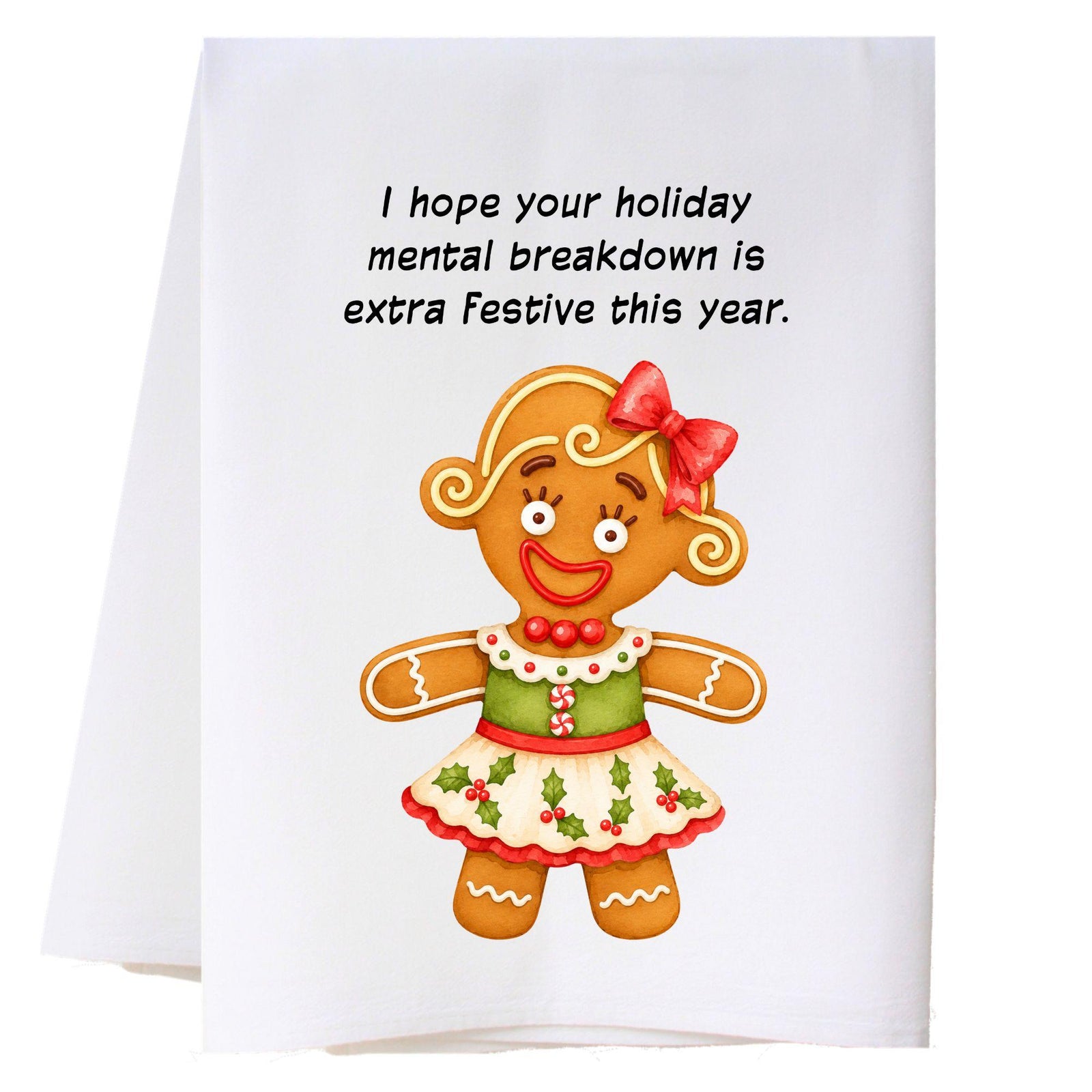 Extra Festive Kitchen Towel