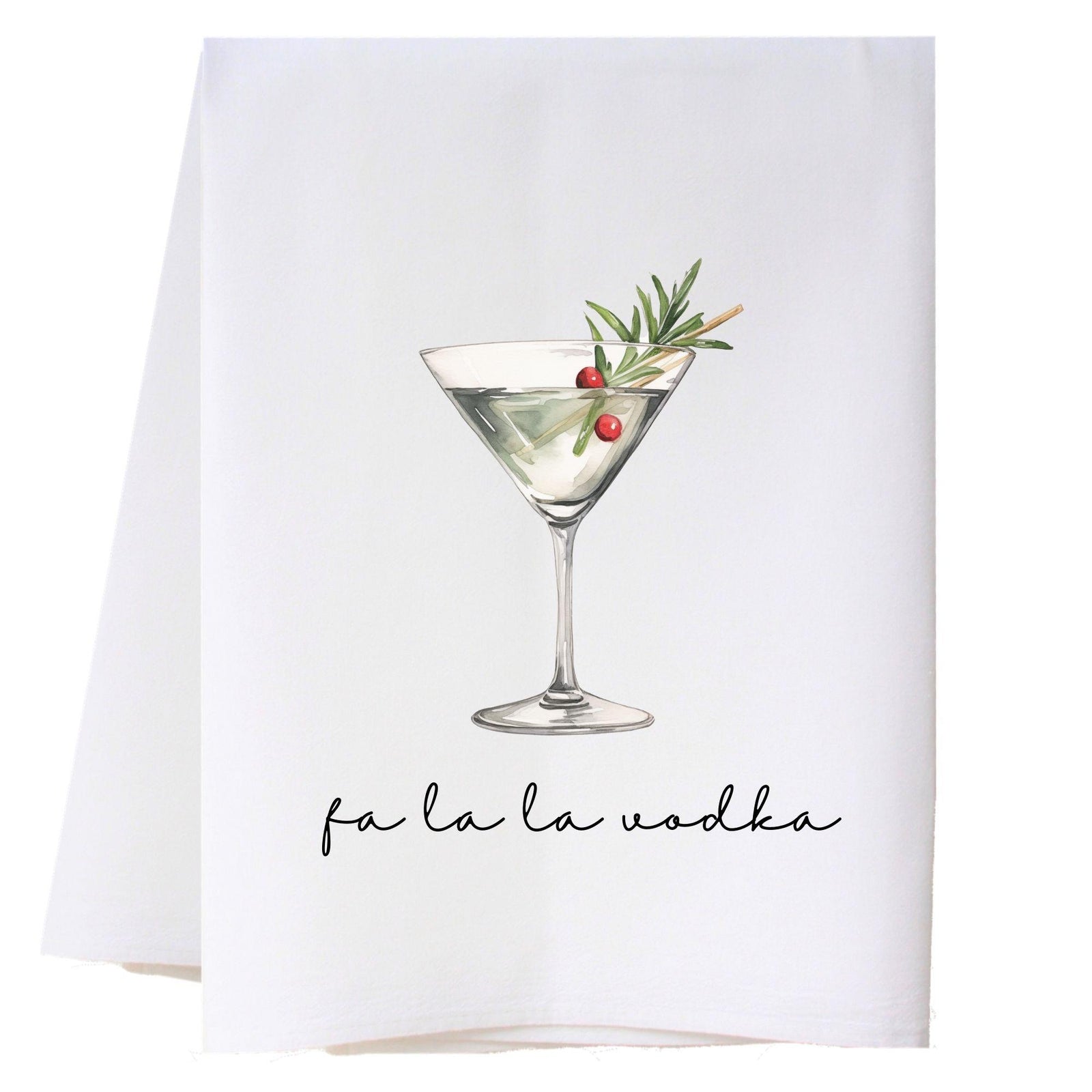 Fa La La Vodka Kitchen Towel