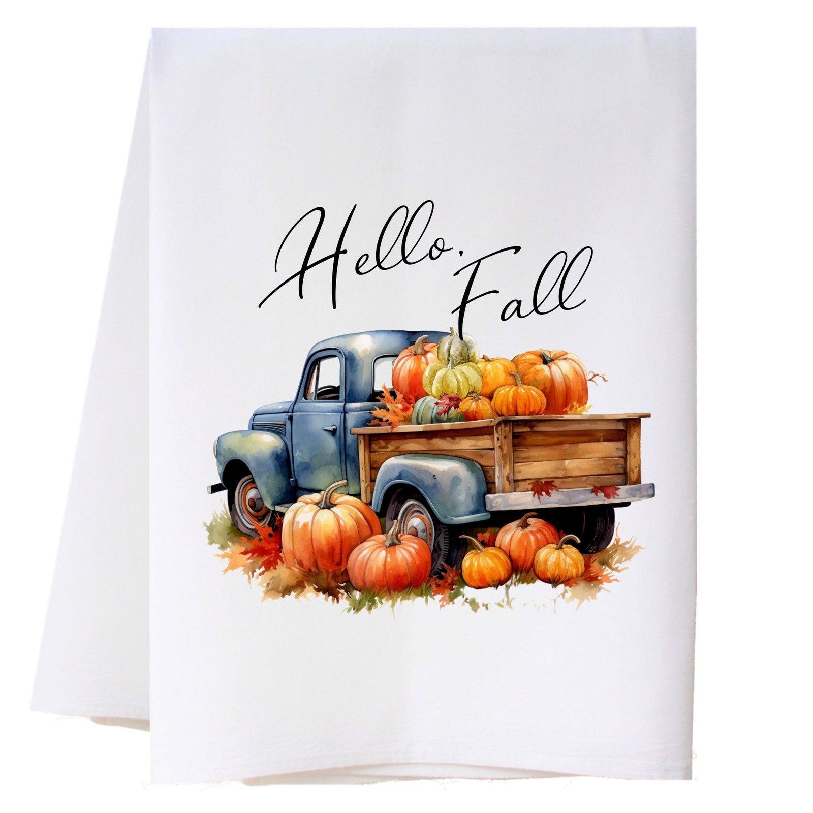 Fall Truck Kitchen Towel Kitchen Towels - Southern Sisters