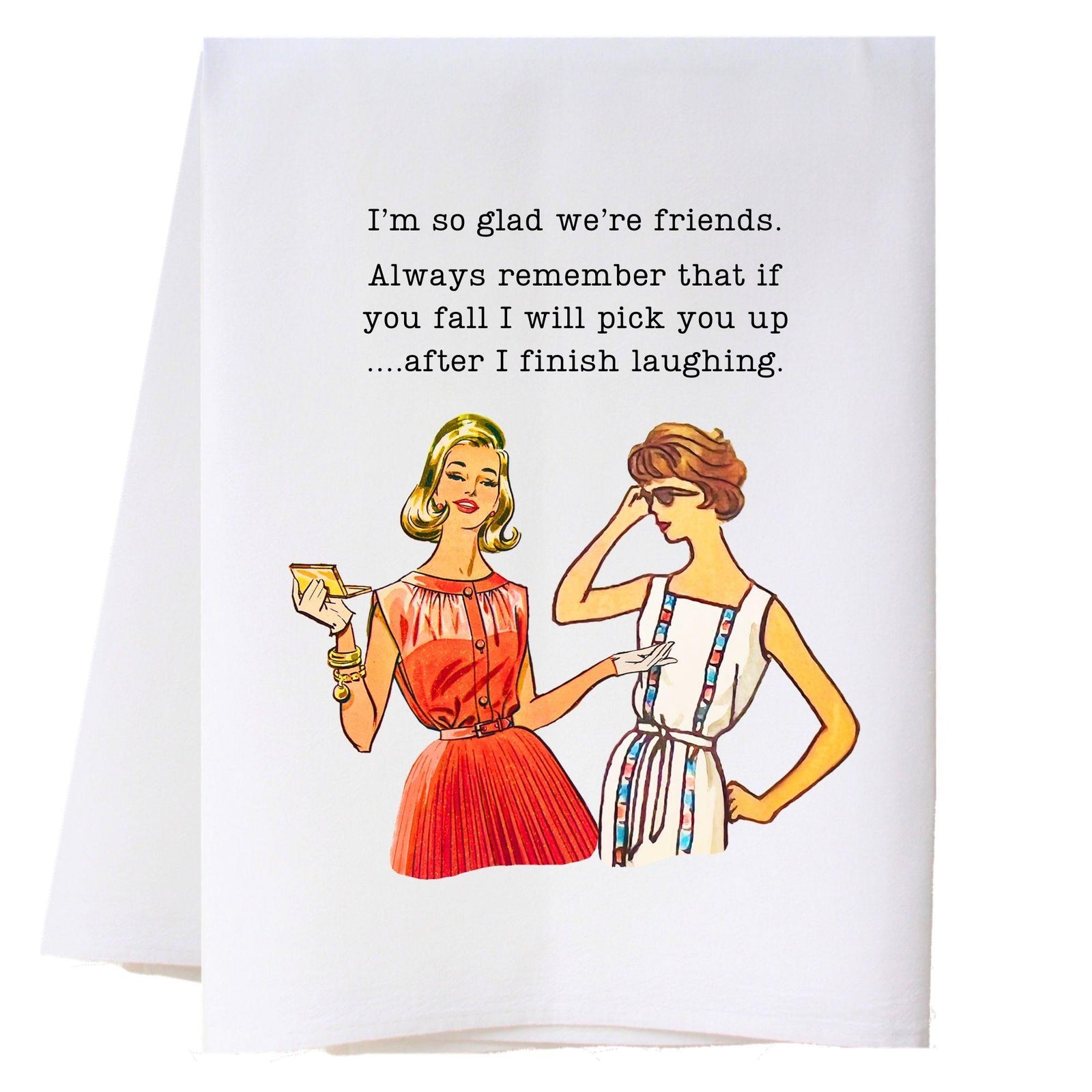 Finish Laughing Kitchen Towel