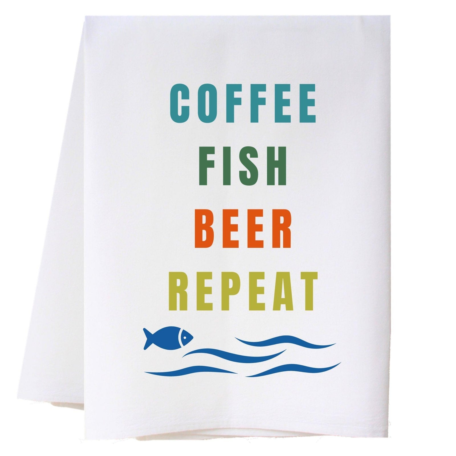 Fishing 15 Kitchen Towel Kitchen Towels - Southern Sisters