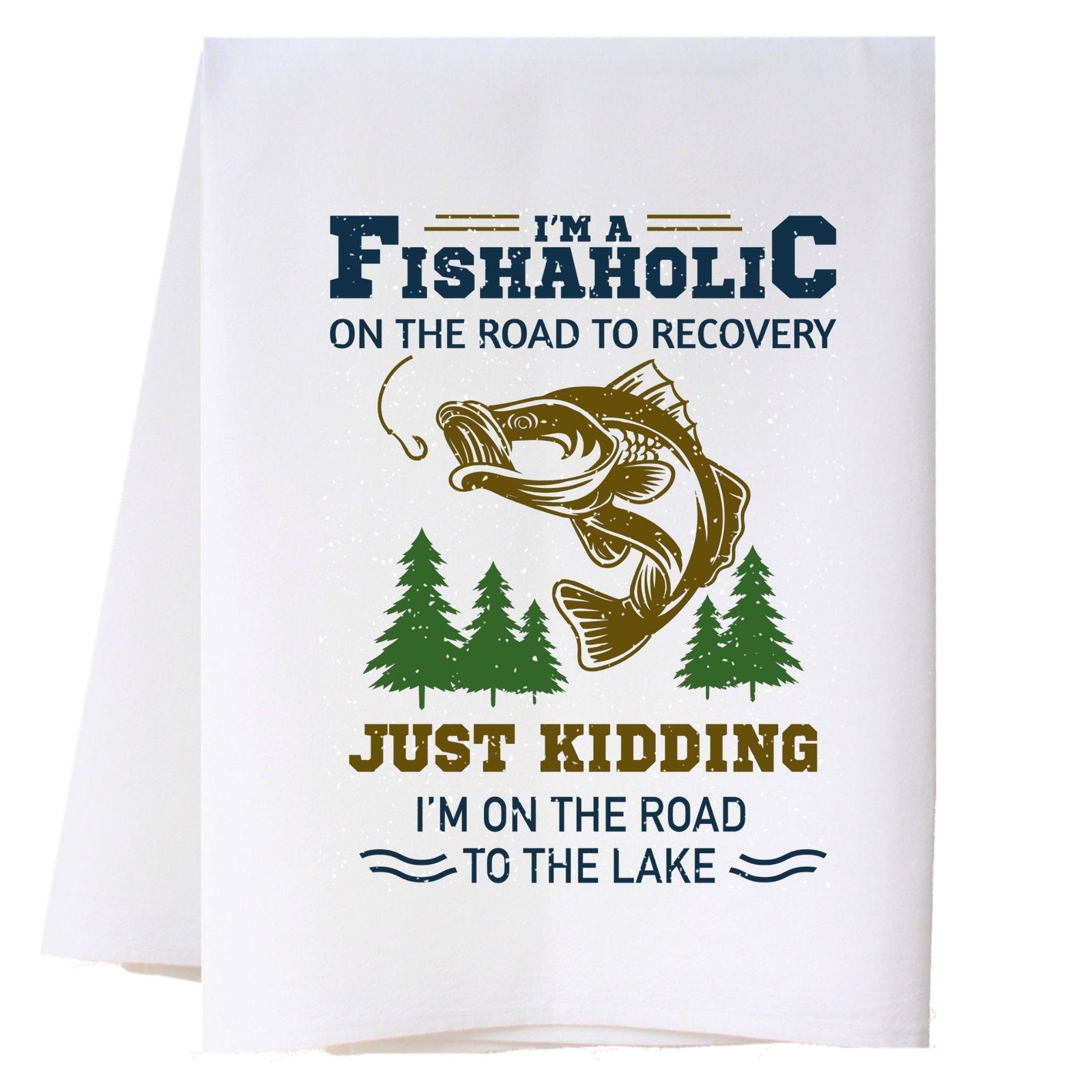 Fishing 9 Kitchen Towel Kitchen Towels - Southern Sisters