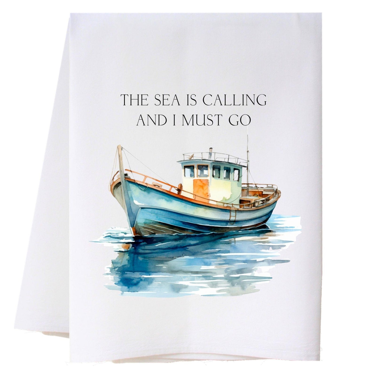 Fishing Boat Kitchen Towel Kitchen Towels - Southern Sisters