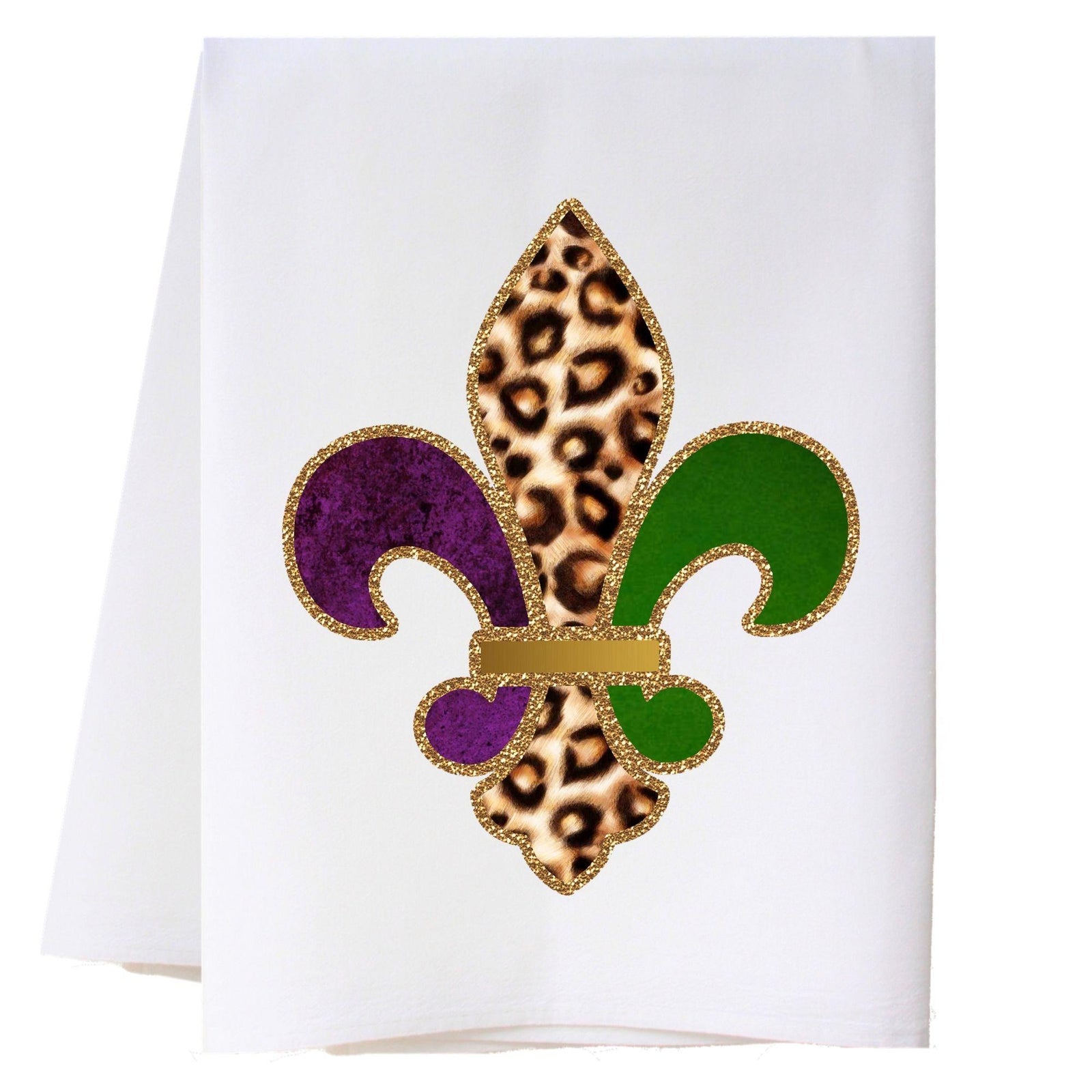 Fleur De Lis 3 Kitchen Towel