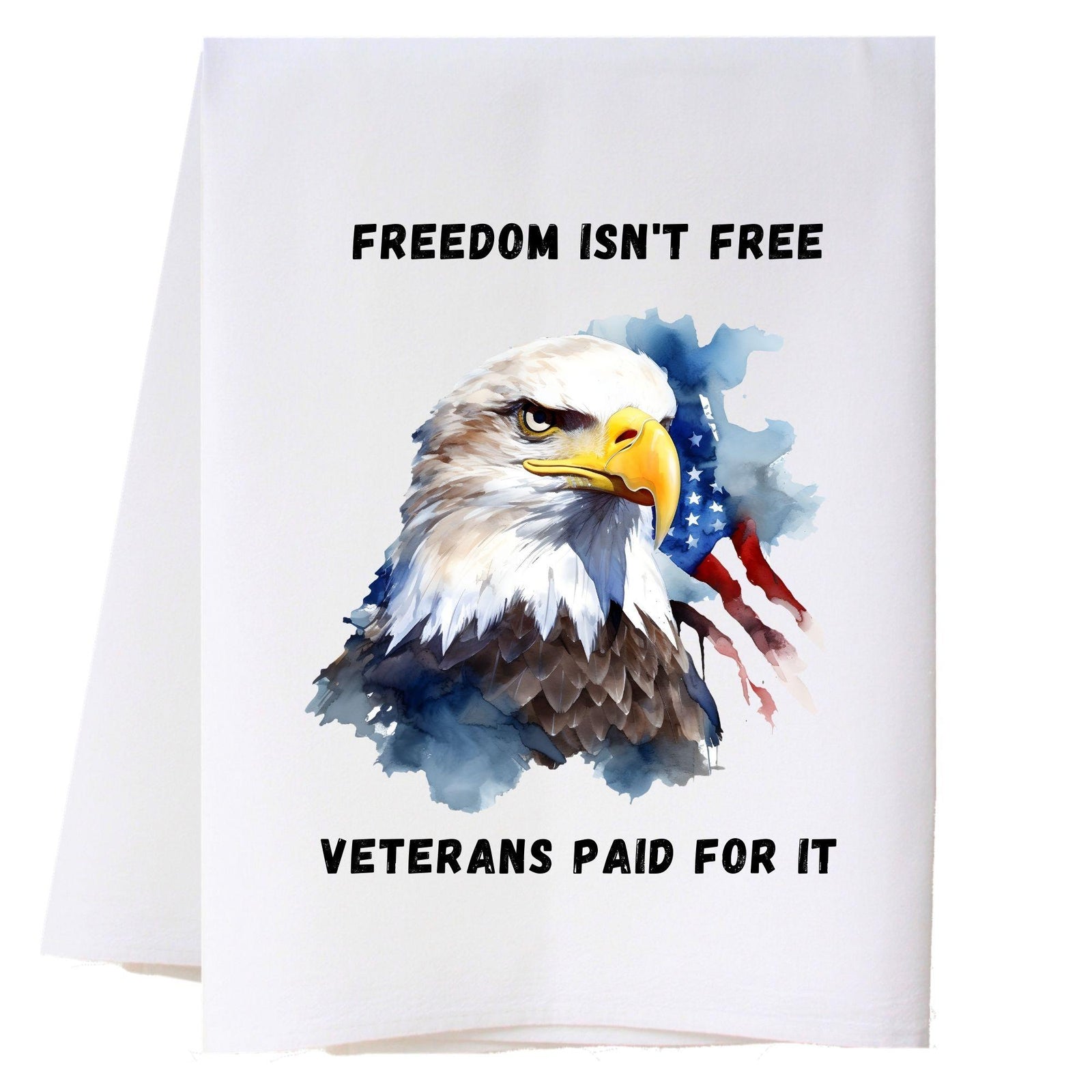 Freedom Eagle Kitchen Towel