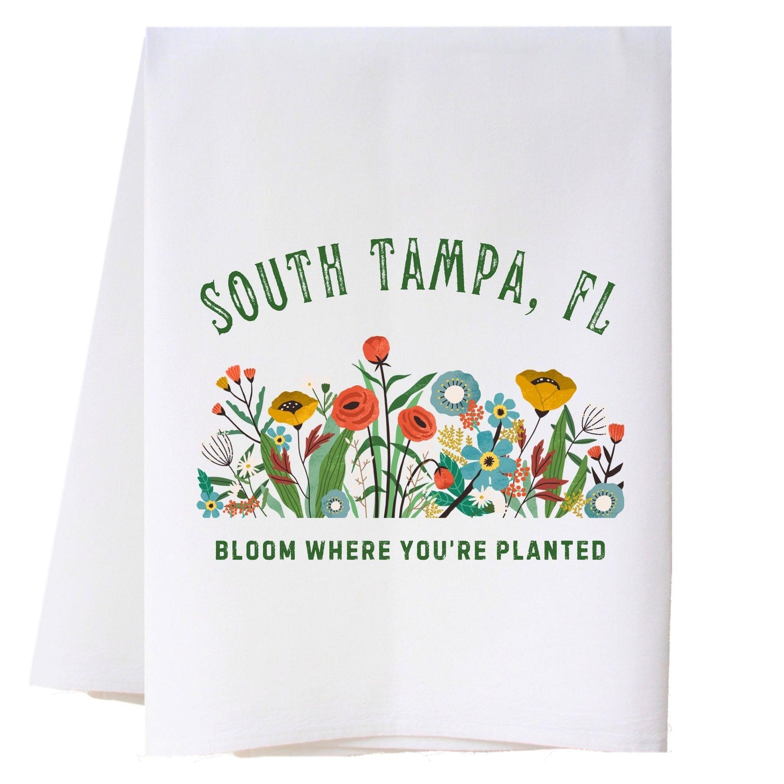 Garden Hometown Kitchen Towel