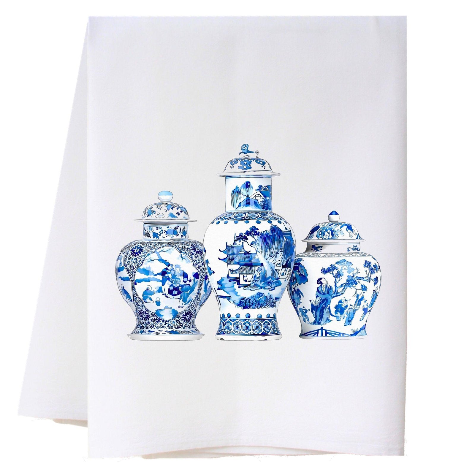Ginger Pot Trio Kitchen Towel Kitchen Towels - Southern Sisters