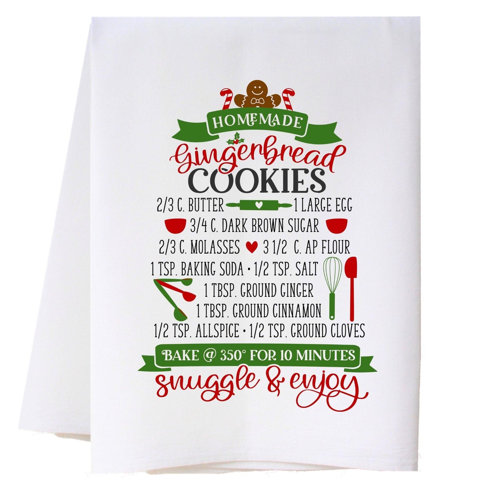 Gingerbread Cookies Kitchen Towel